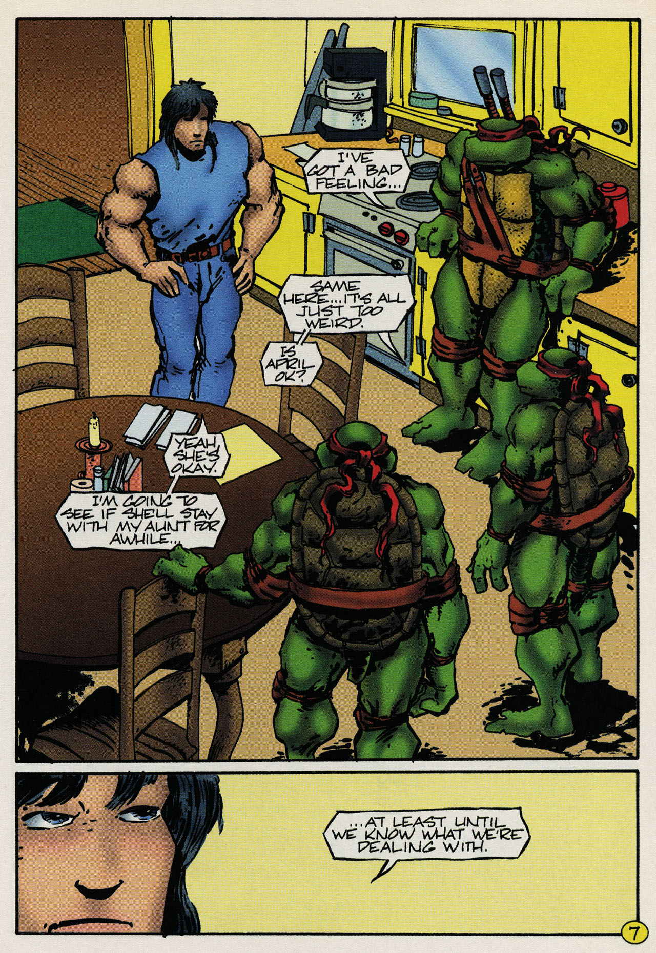 Read online Teenage Mutant Ninja Turtles (1993) comic -  Issue #7 - 9