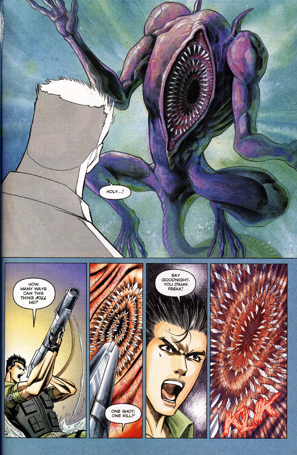 Read online Resident Evil Code: Veronica comic -  Issue #4 - 18