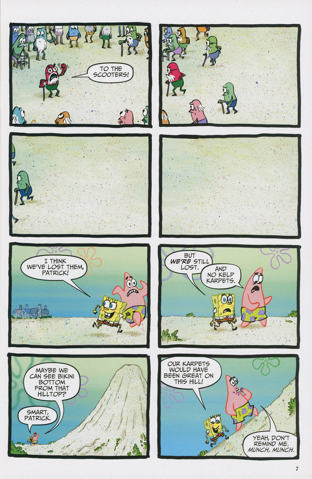 Read online SpongeBob Comics comic -  Issue #8 - 9