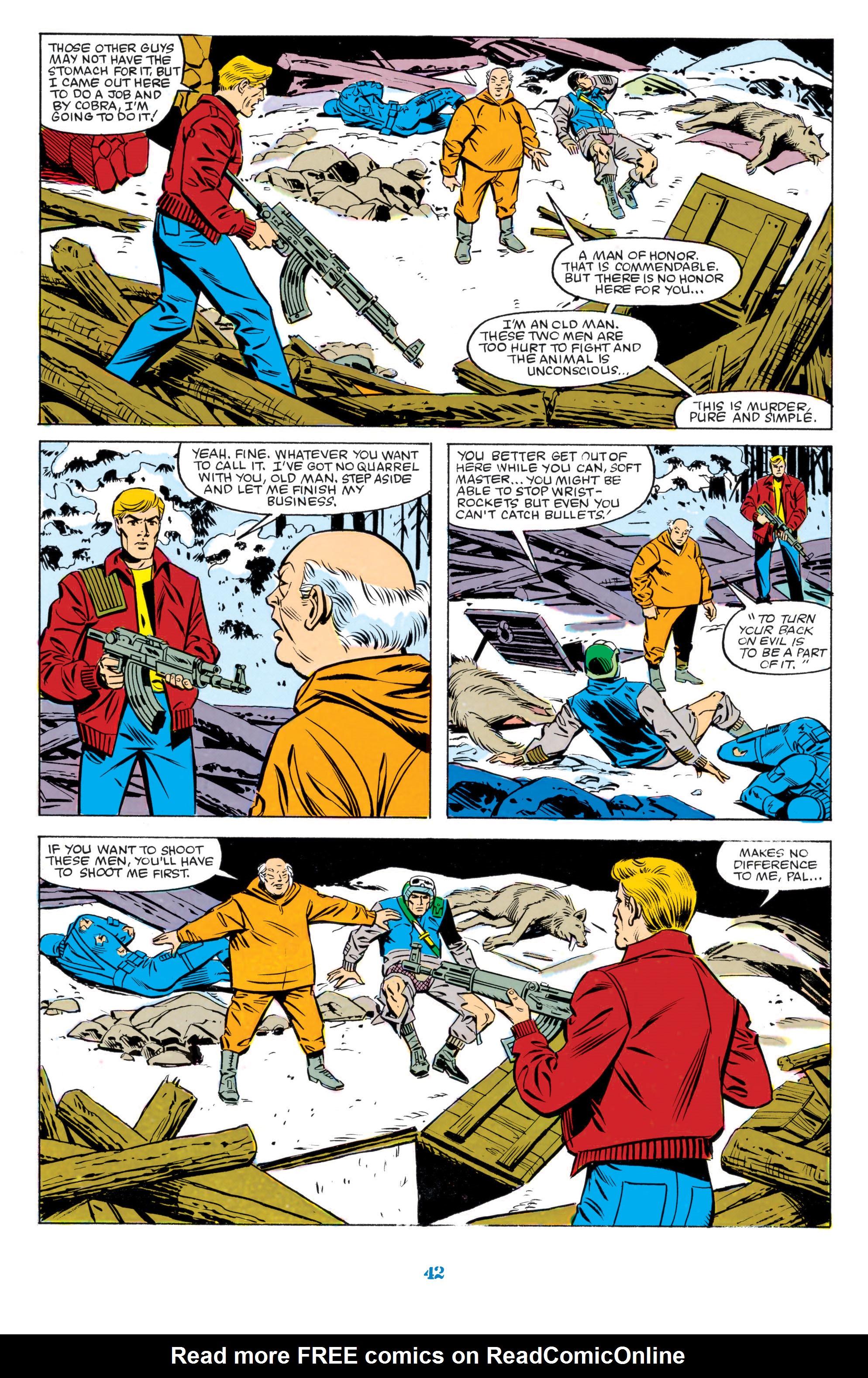Read online Classic G.I. Joe comic -  Issue # TPB 4 (Part 1) - 43