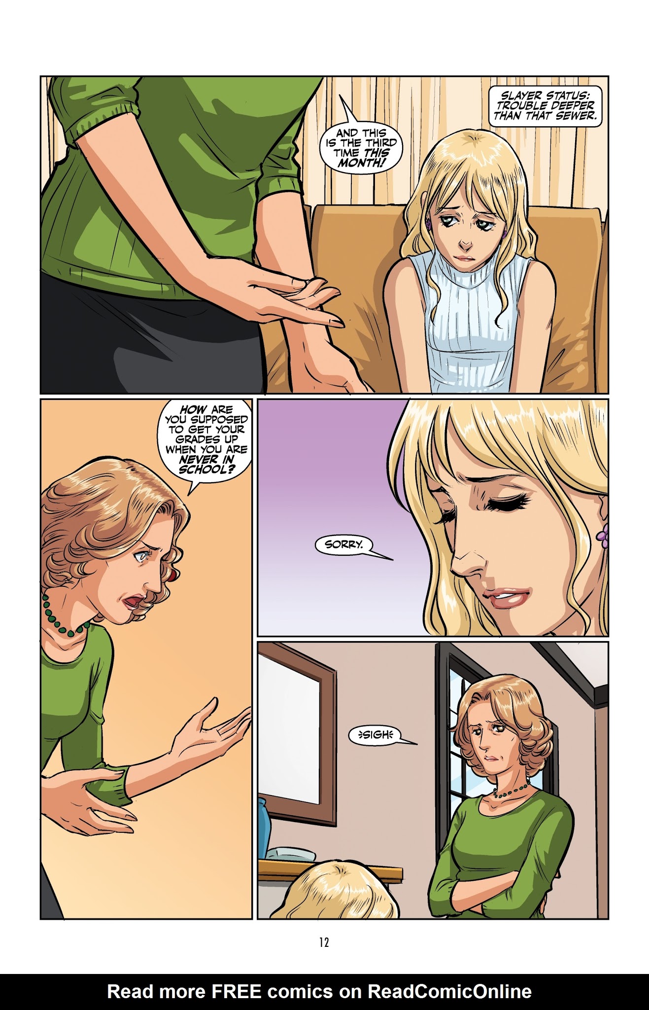 Read online Buffy: The High School Years–Parental Parasite comic -  Issue # TPB - 14