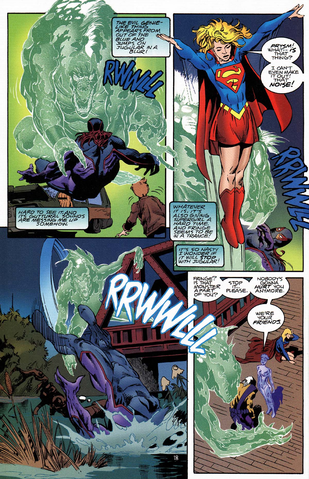 Read online Supergirl/Prysm Double-Shot comic -  Issue # Full - 26