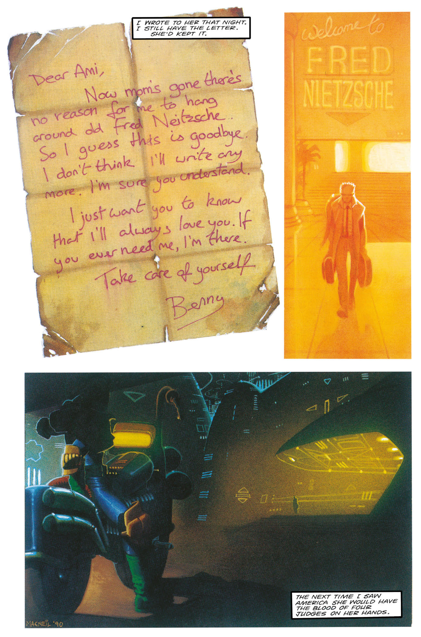 Read online Essential Judge Dredd: America comic -  Issue # TPB (Part 1) - 63