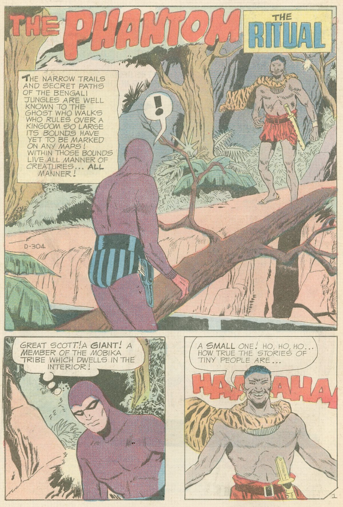 Read online The Phantom (1969) comic -  Issue #40 - 3
