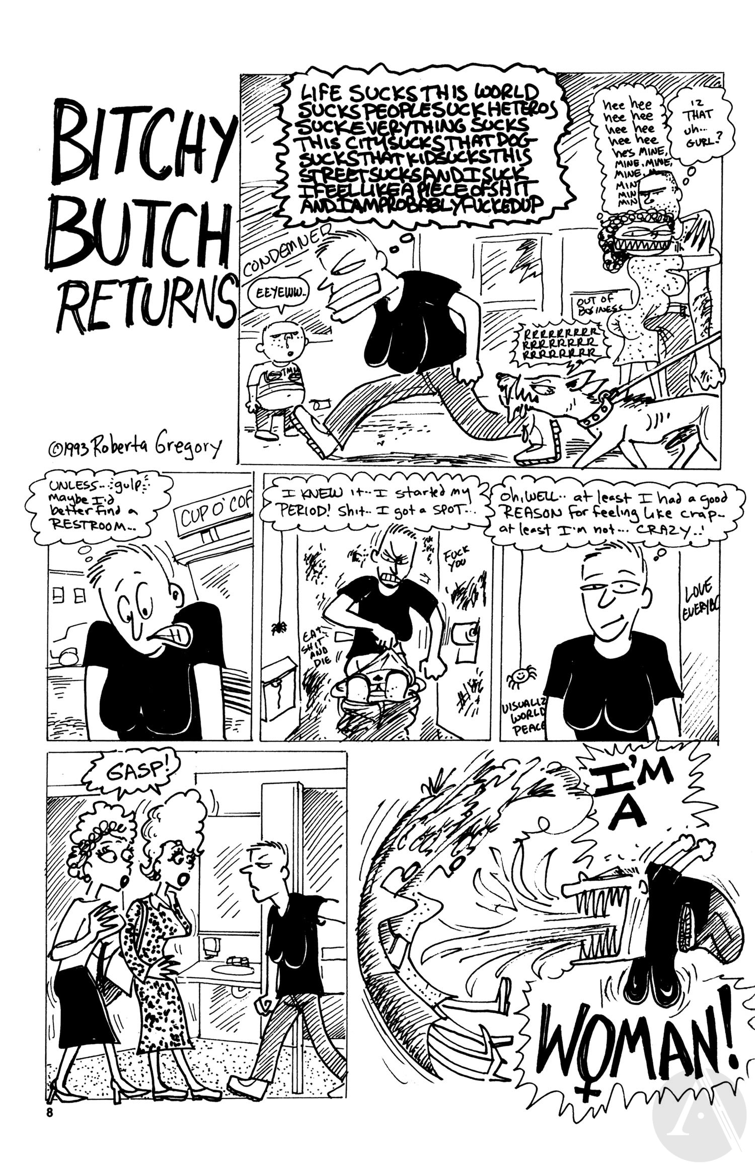 Read online Bitchy Butch: World's Angriest Dyke comic -  Issue # TPB - 14