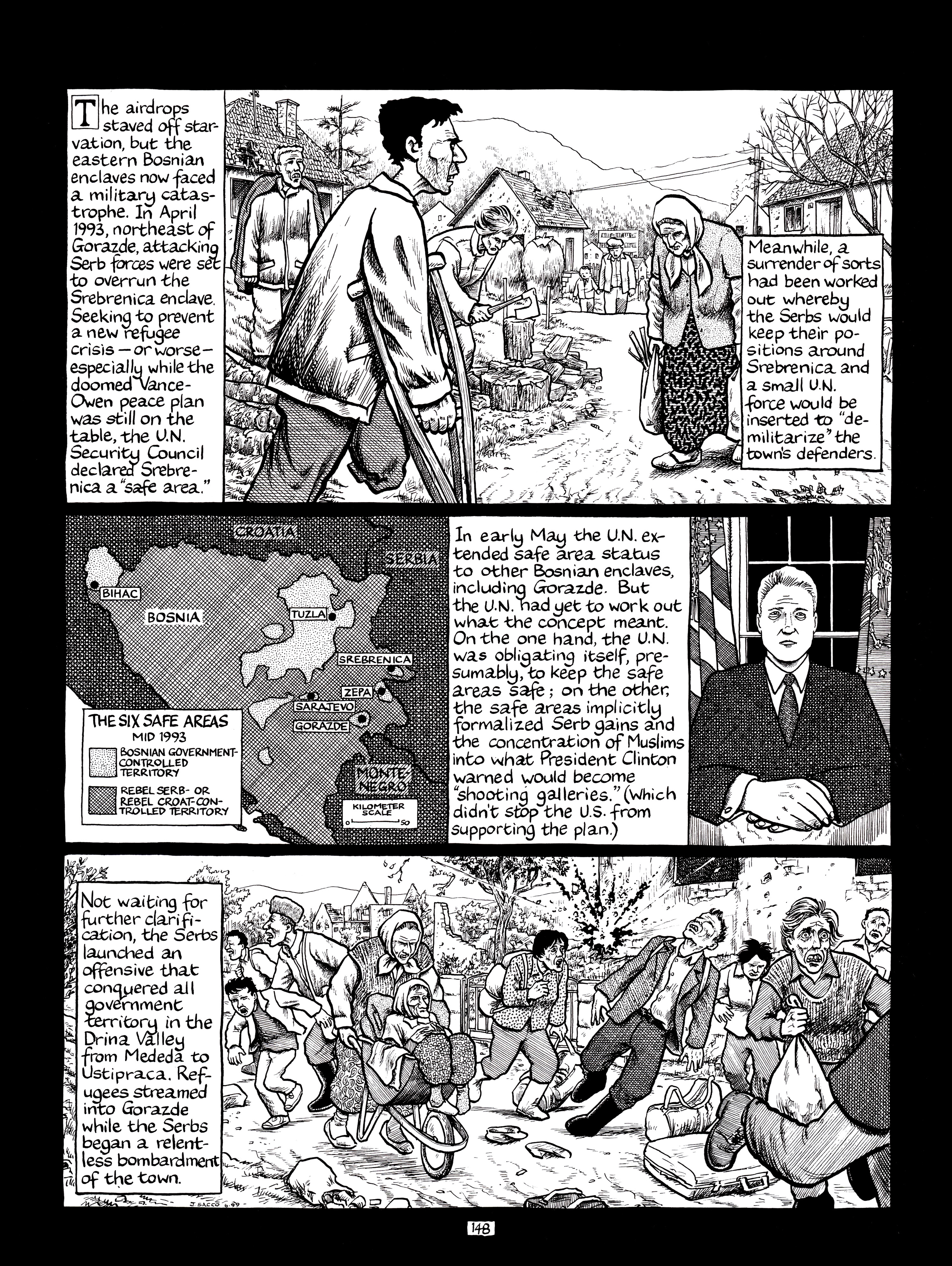 Read online Safe Area Goražde comic -  Issue # TPB (Part 2) - 89