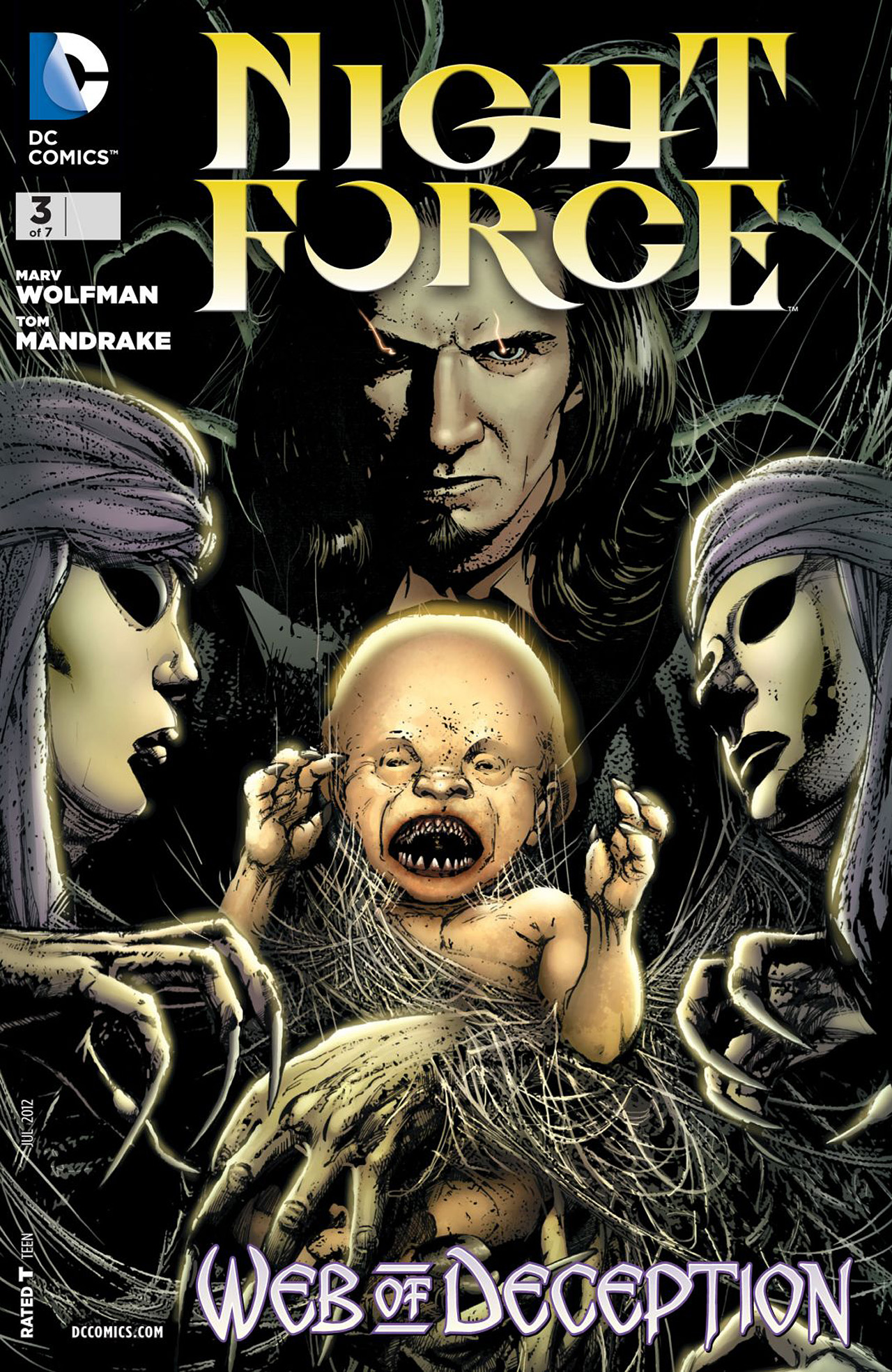 Read online Night Force (2012) comic -  Issue #3 - 1