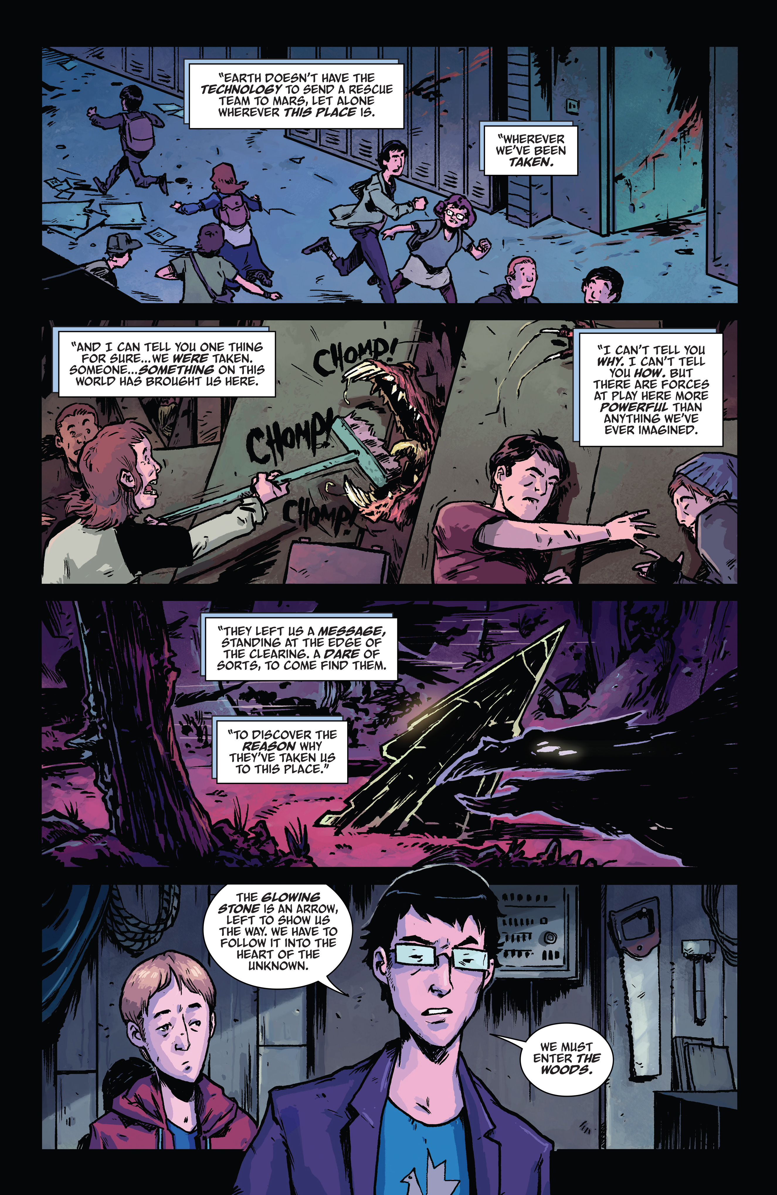 Read online The Woods comic -  Issue # _Yearbook Edition 1 (Part 1) - 23