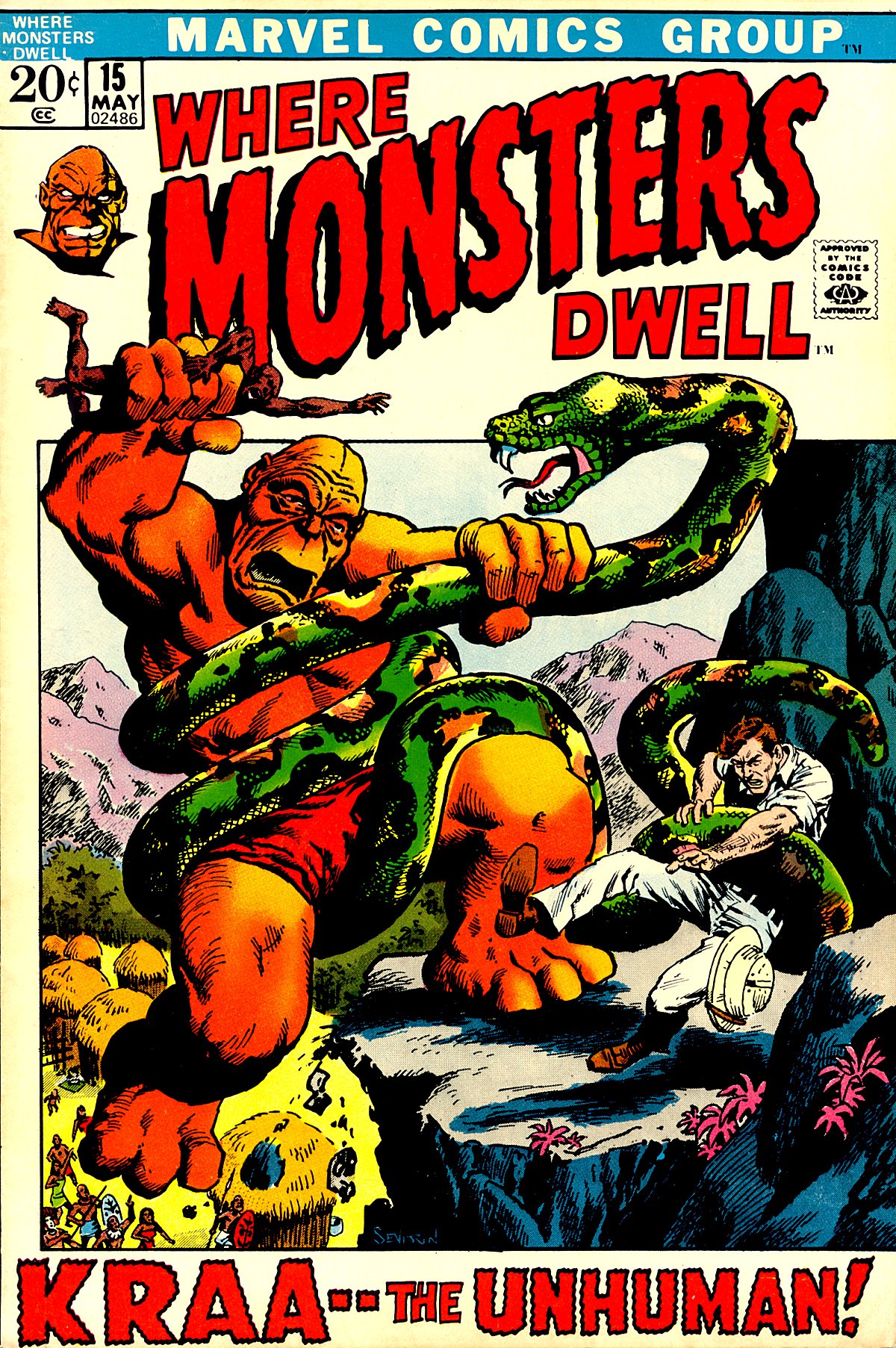 Read online Where Monsters Dwell (1970) comic -  Issue #15 - 1