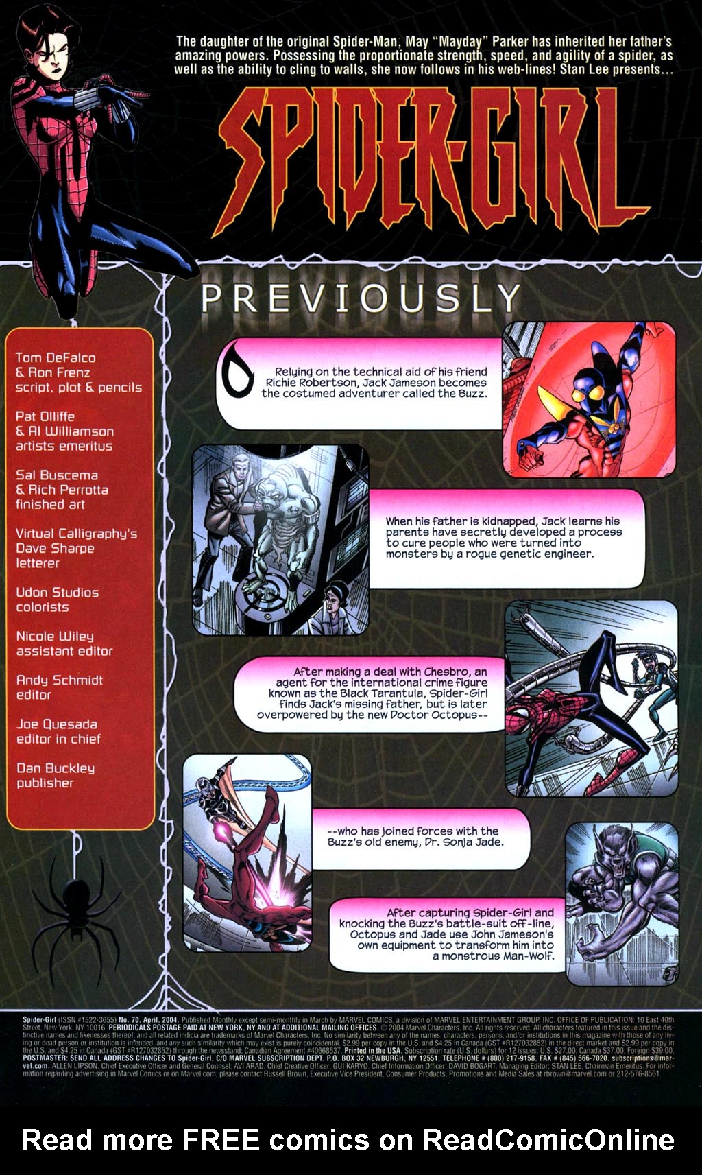 Read online Spider-Girl (1998) comic -  Issue #70 - 2