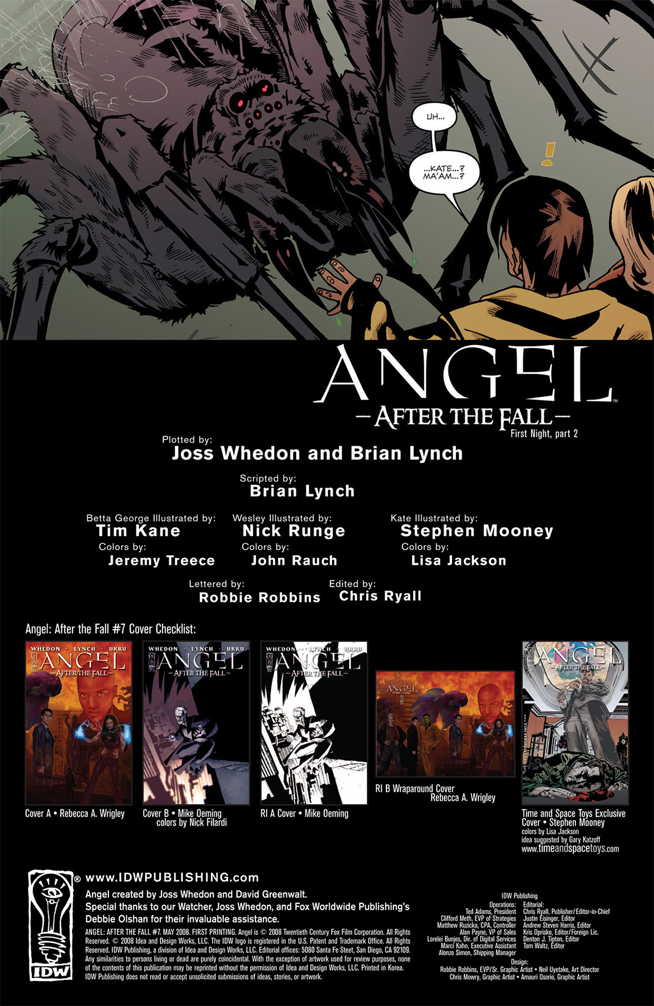 Read online Angel: After The Fall comic -  Issue #7 - 3