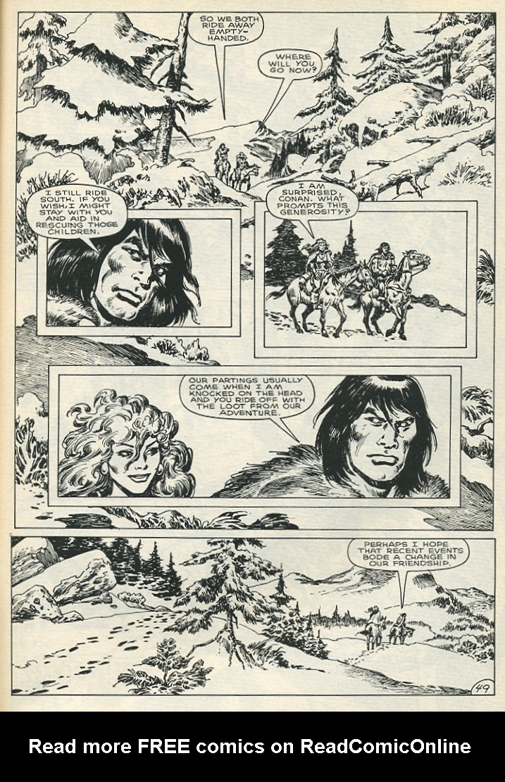 Read online The Savage Sword Of Conan comic -  Issue #144 - 55