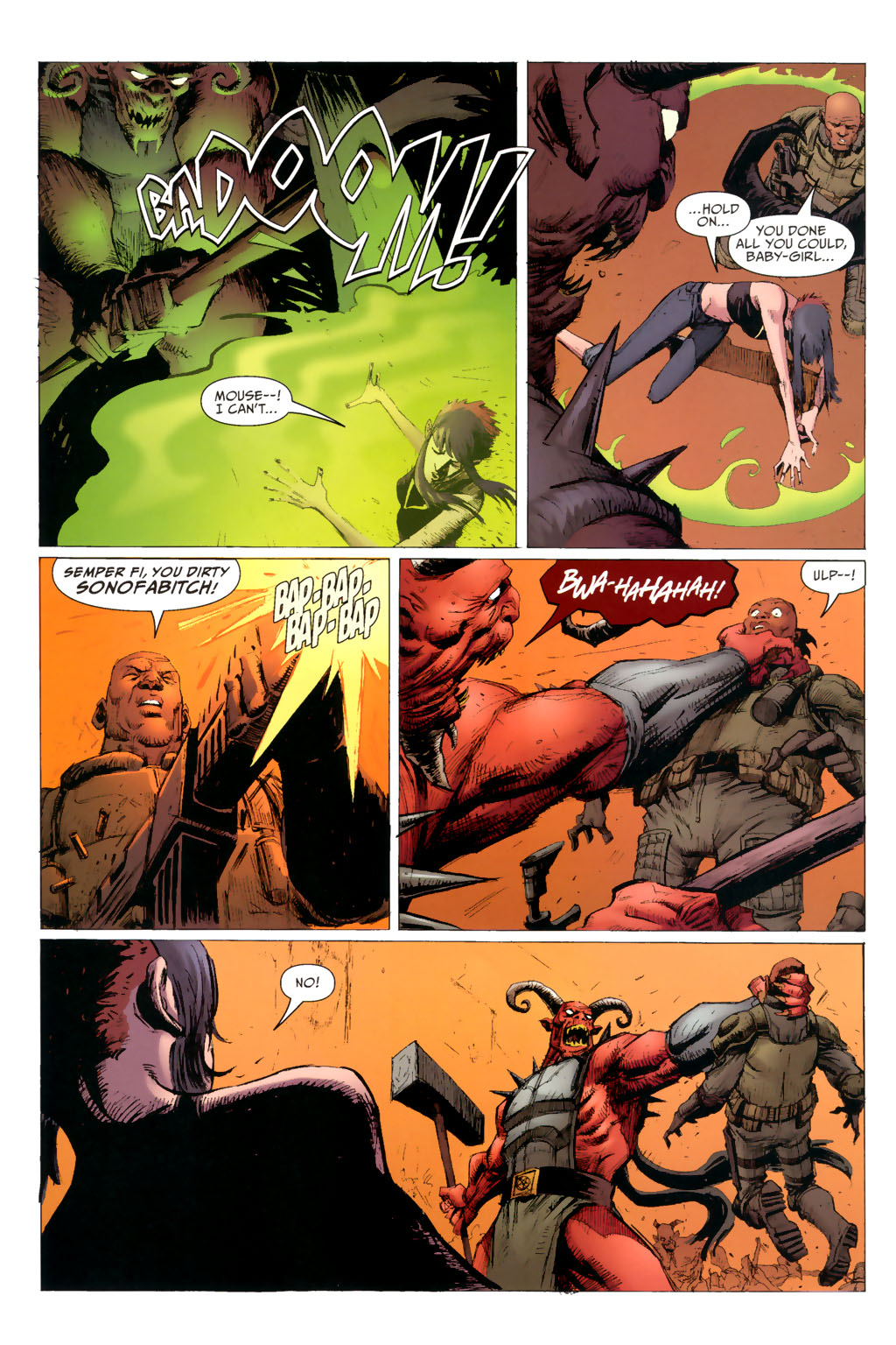 Read online Strange Girl comic -  Issue #8 - 8