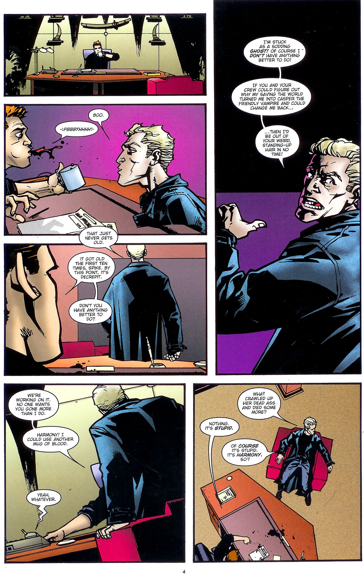 Read online Spike vs. Dracula comic -  Issue #5 - 6