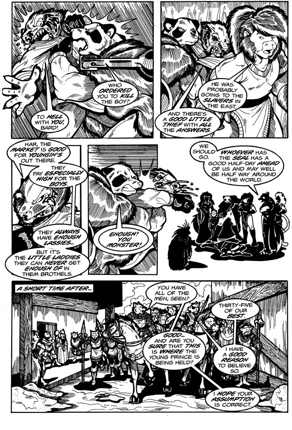 Read online Tall Tails: Thieves' Quest comic -  Issue #1 - 15