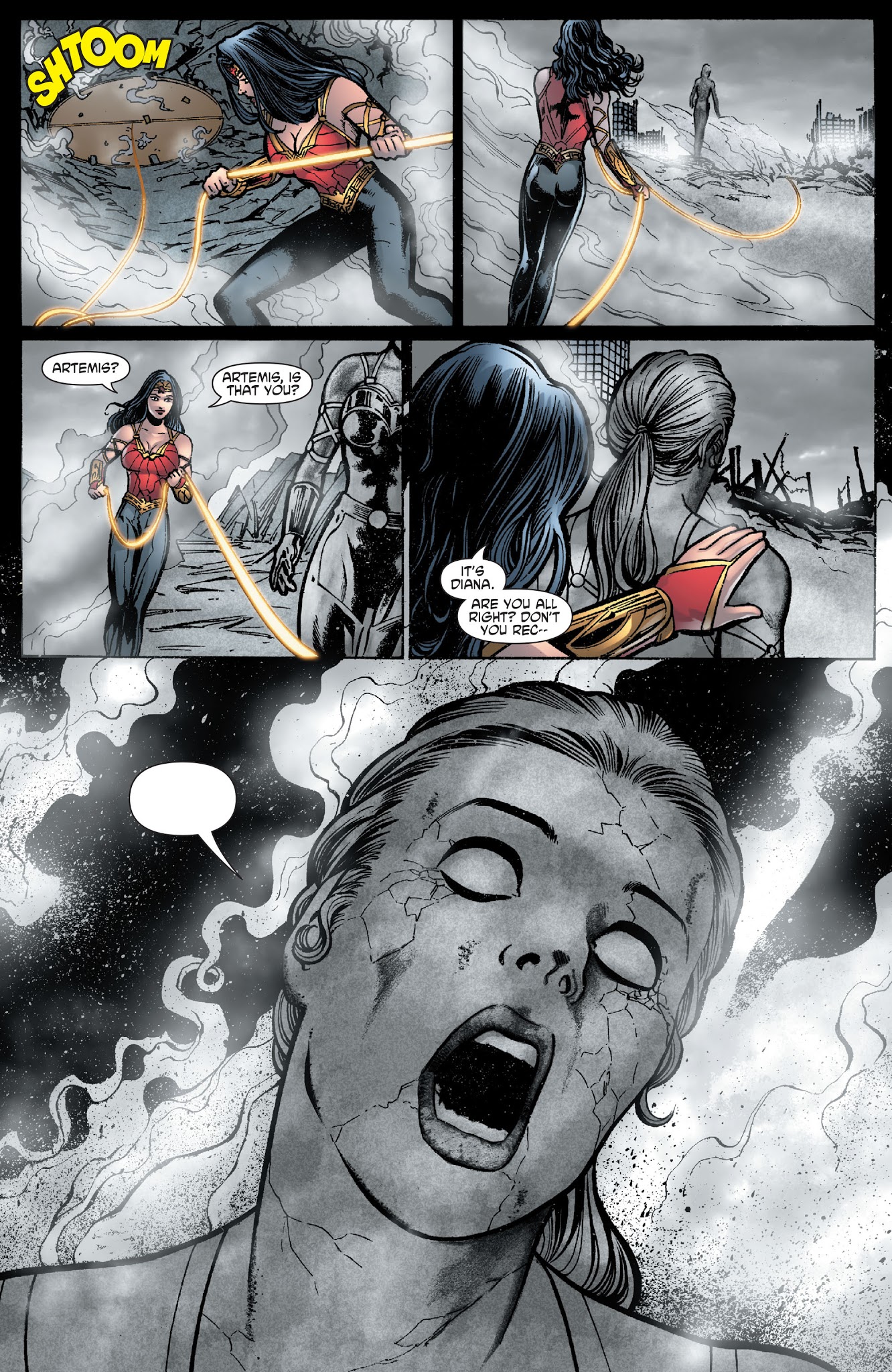 Read online Wonder Woman: Odyssey comic -  Issue # TPB 2 - 131