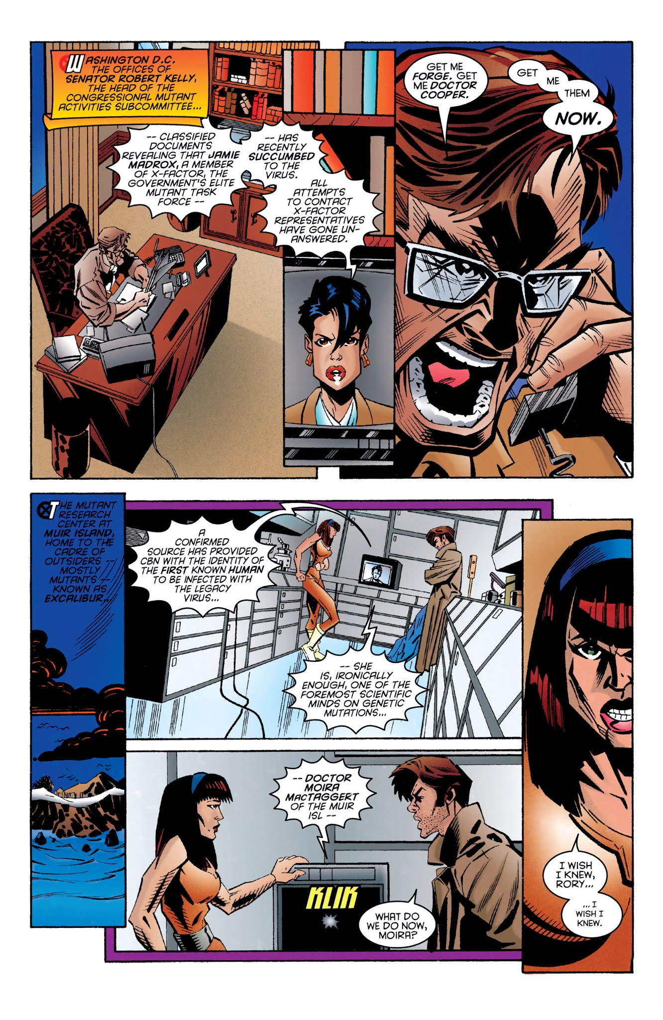 Read online Excalibur Visionaries: Warren Ellis comic -  Issue # TPB 1 (Part 1) - 100