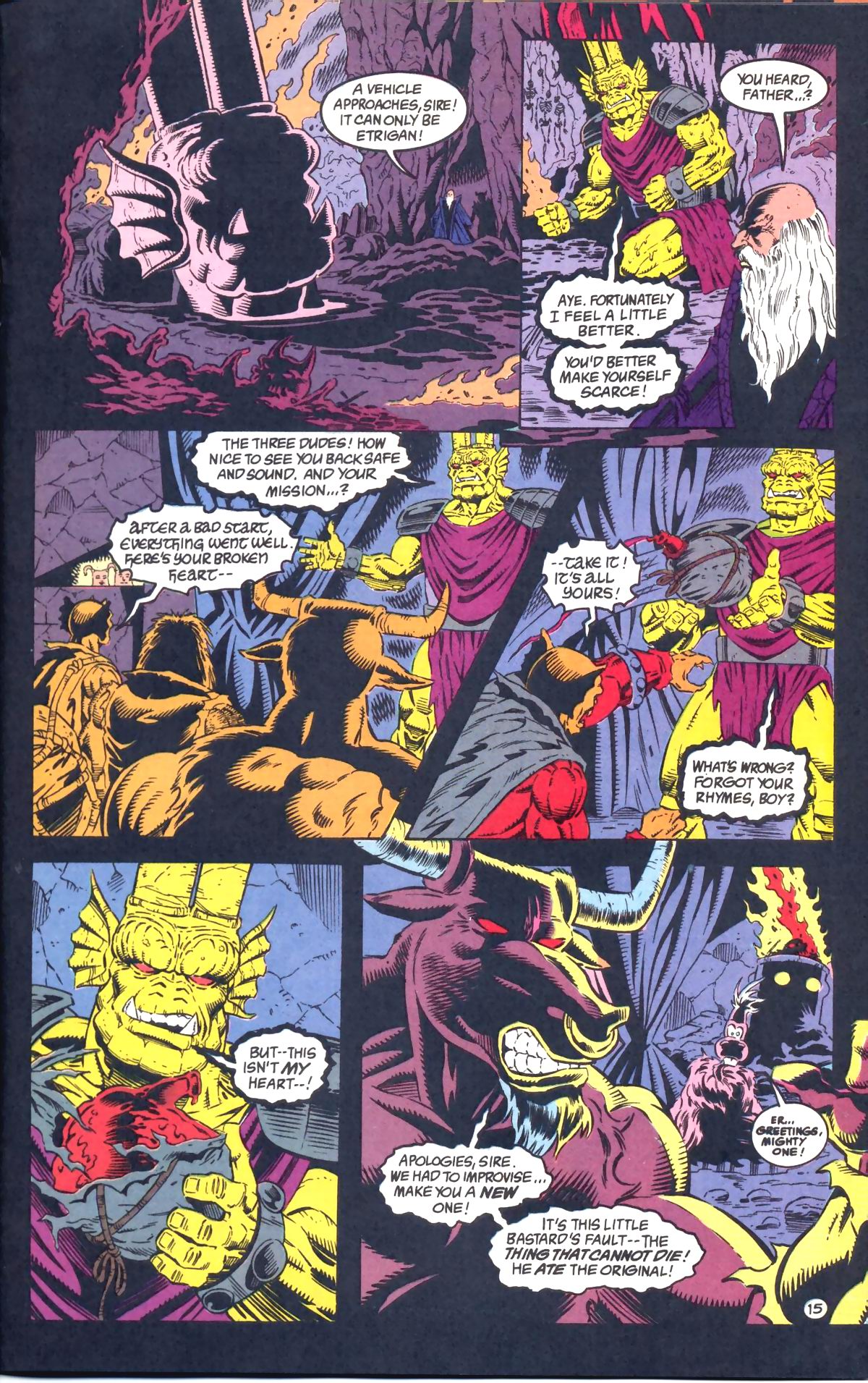 Read online The Demon (1990) comic -  Issue #38 - 16