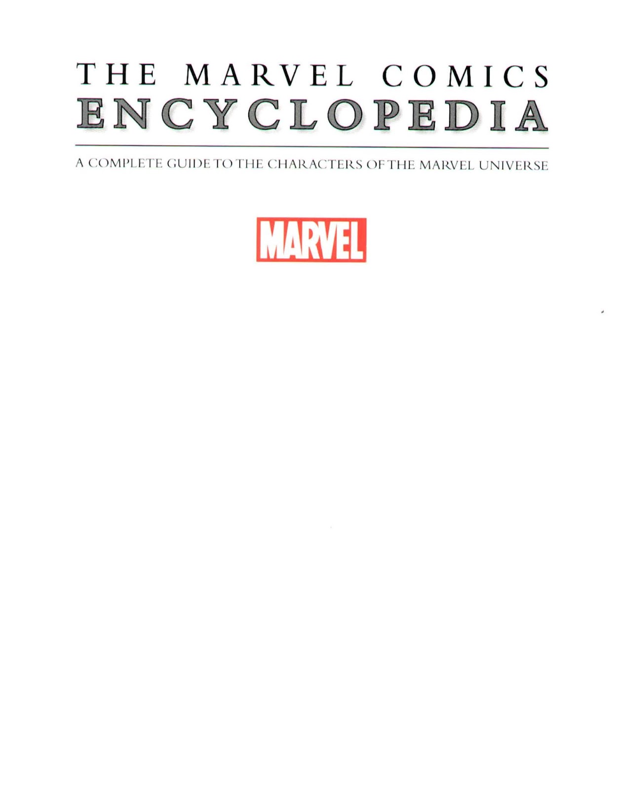 The Marvel Encyclopedia issue TPB 2 (Part 1) - Page 3