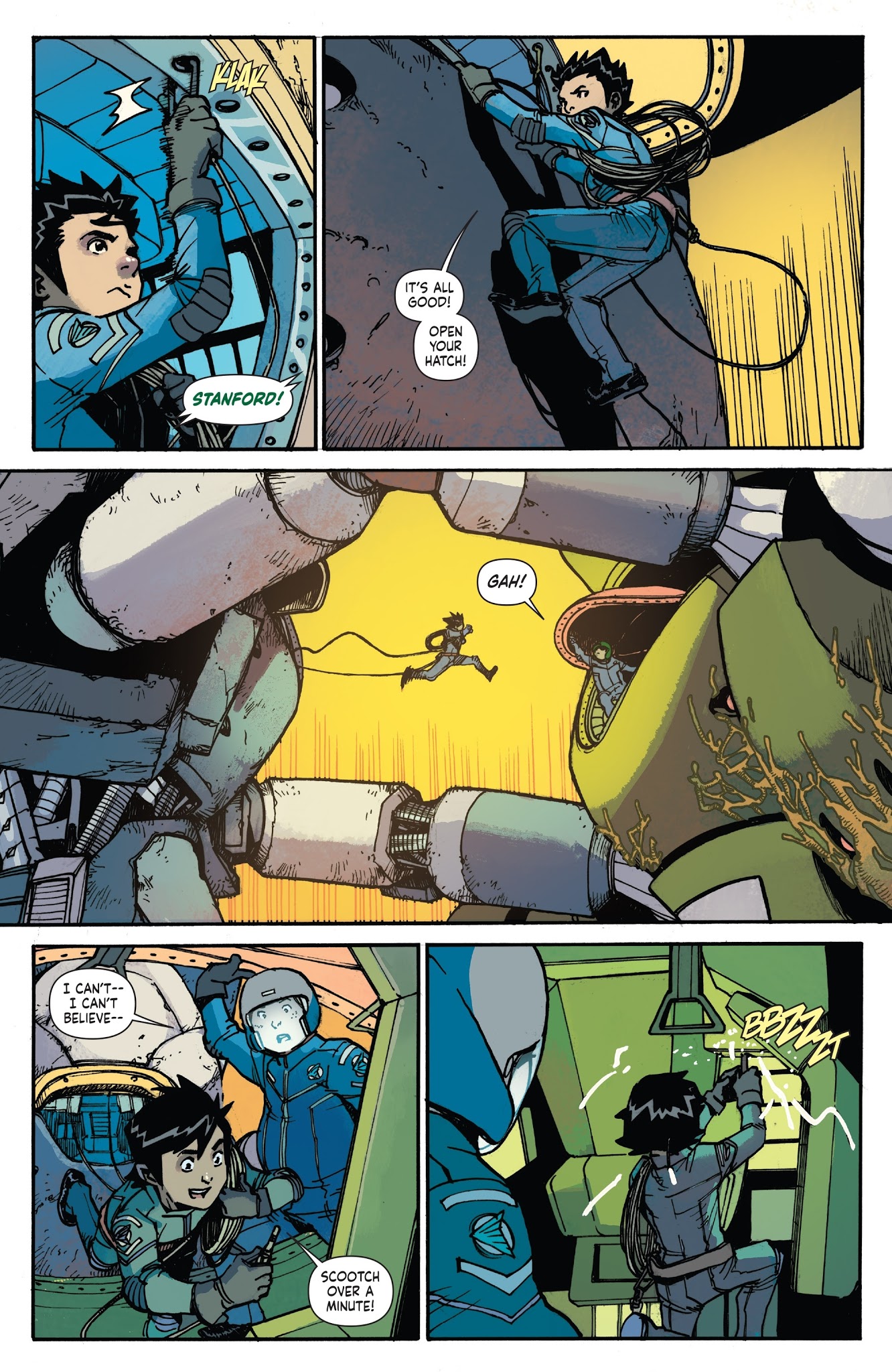 Read online Mech Cadet Yu comic -  Issue #4 - 10