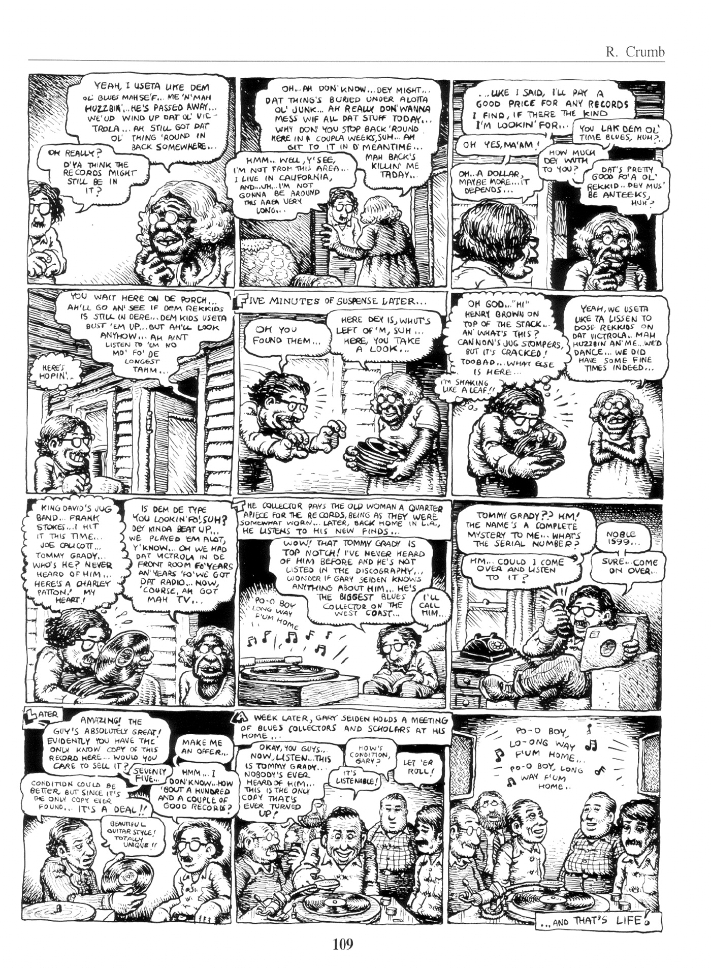 Read online The Complete Crumb Comics comic -  Issue # TPB 10 - 118