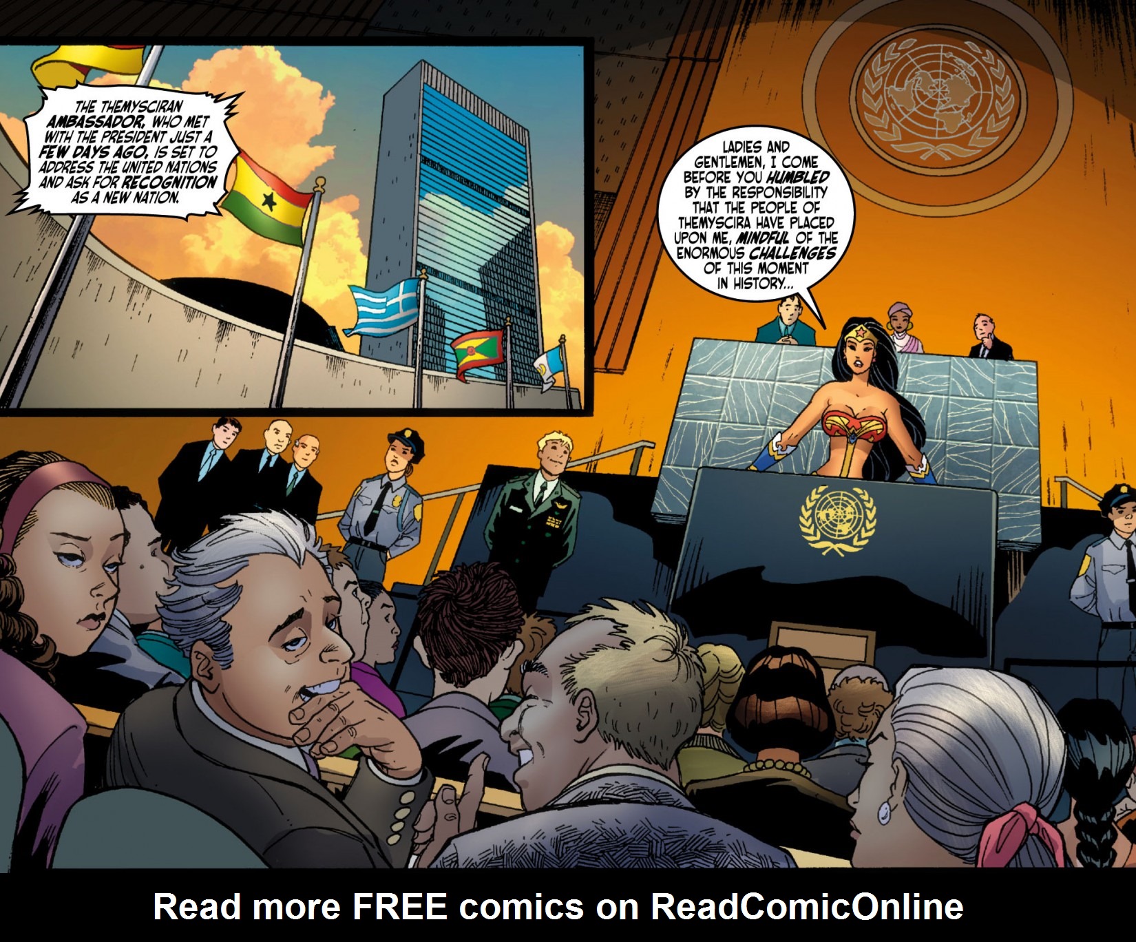 Read online Ame-Comi: Wonder Woman comic -  Issue #2 - 19