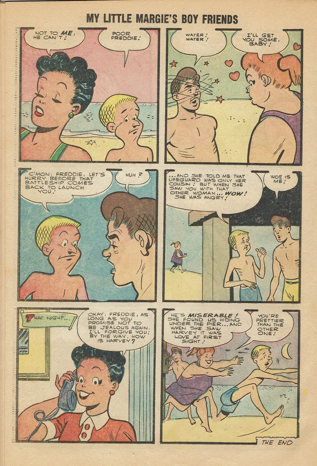 Read online My Little Margie's Boy Friends comic -  Issue #3 - 20