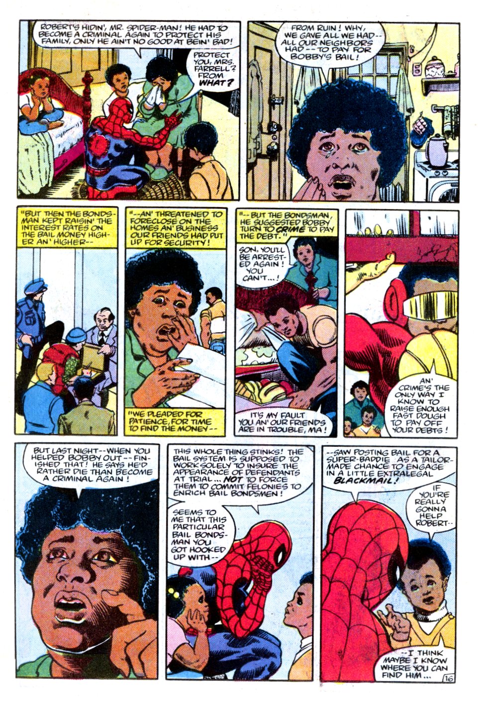 Read online The Spectacular Spider-Man (1976) comic -  Issue #104 - 17