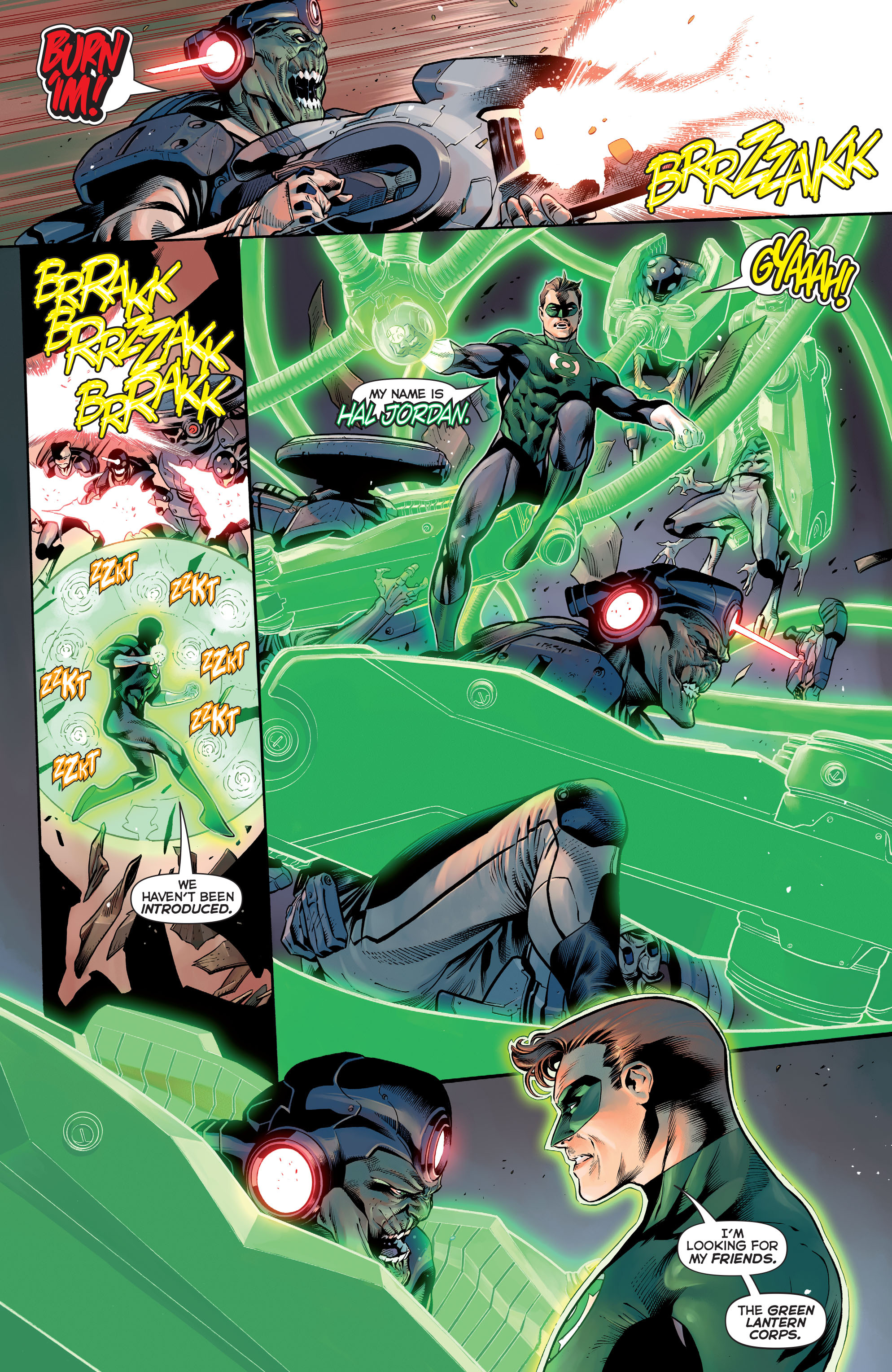 Read online Hal Jordan And The Green Lantern Corps comic -  Issue #1 - 6