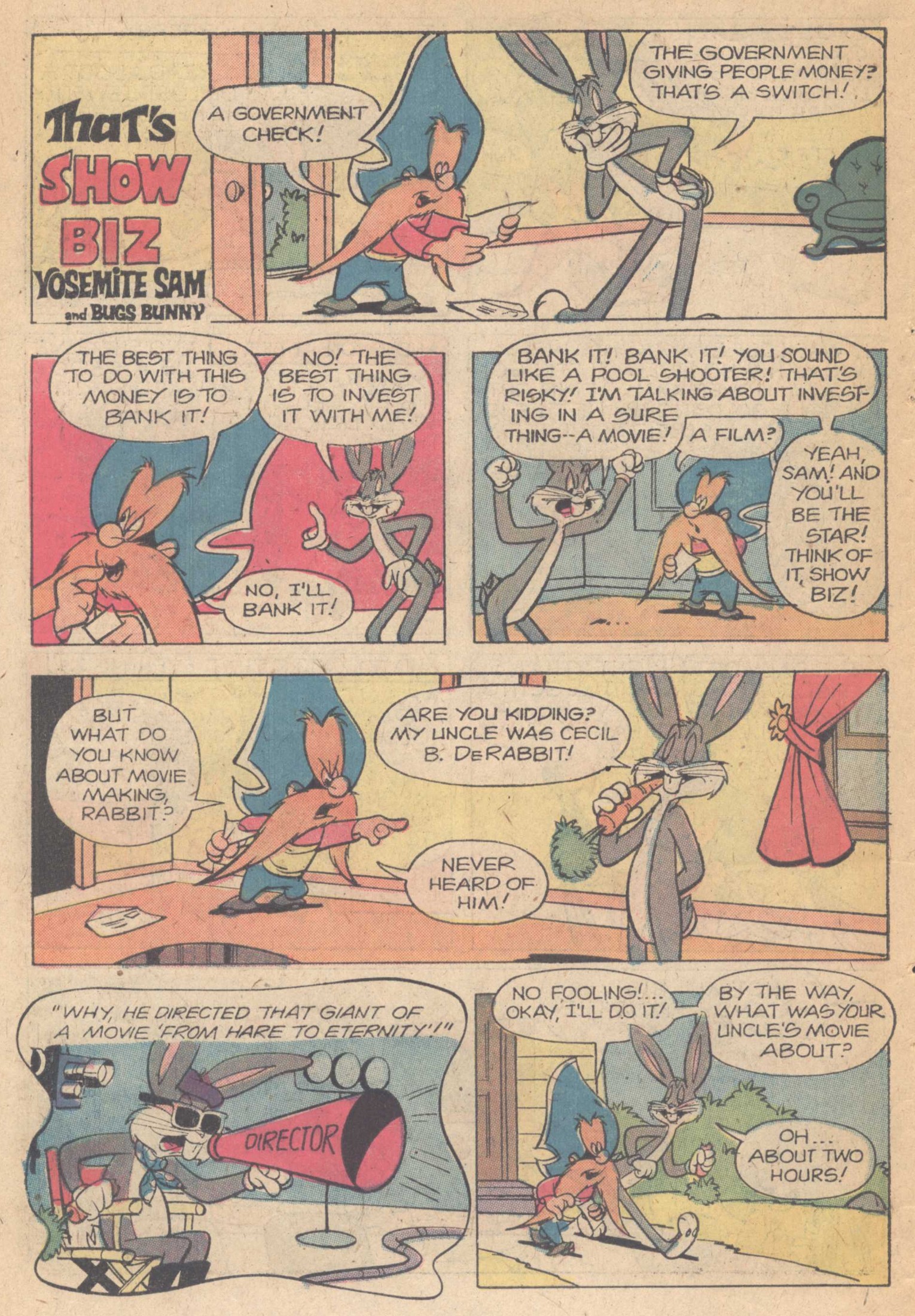 Read online Yosemite Sam and Bugs Bunny comic -  Issue #36 - 10