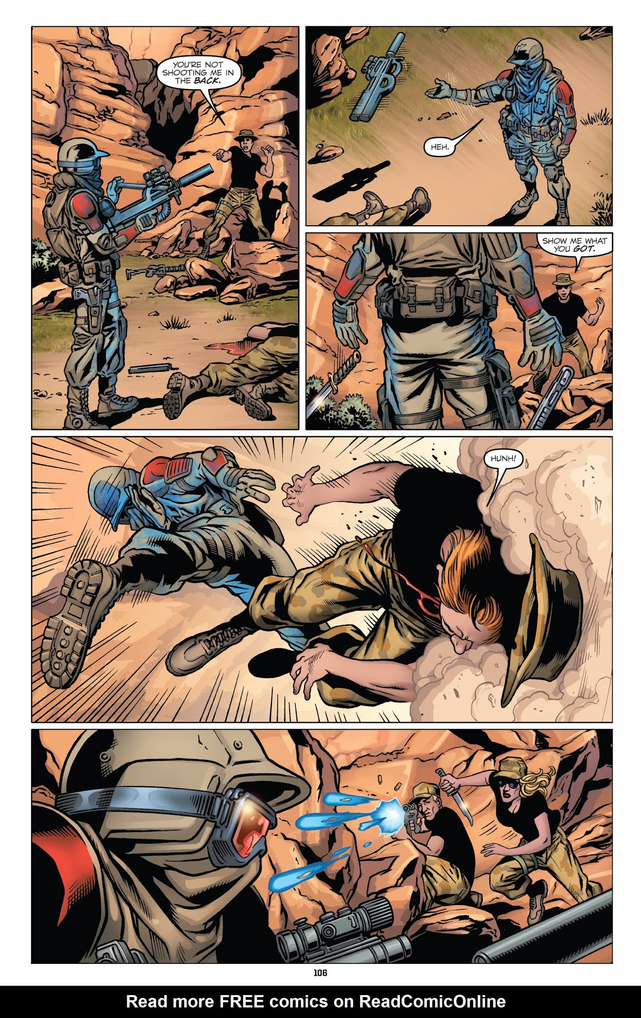 Read online G.I. Joe: The IDW Collection comic -  Issue # TPB 4 - 106