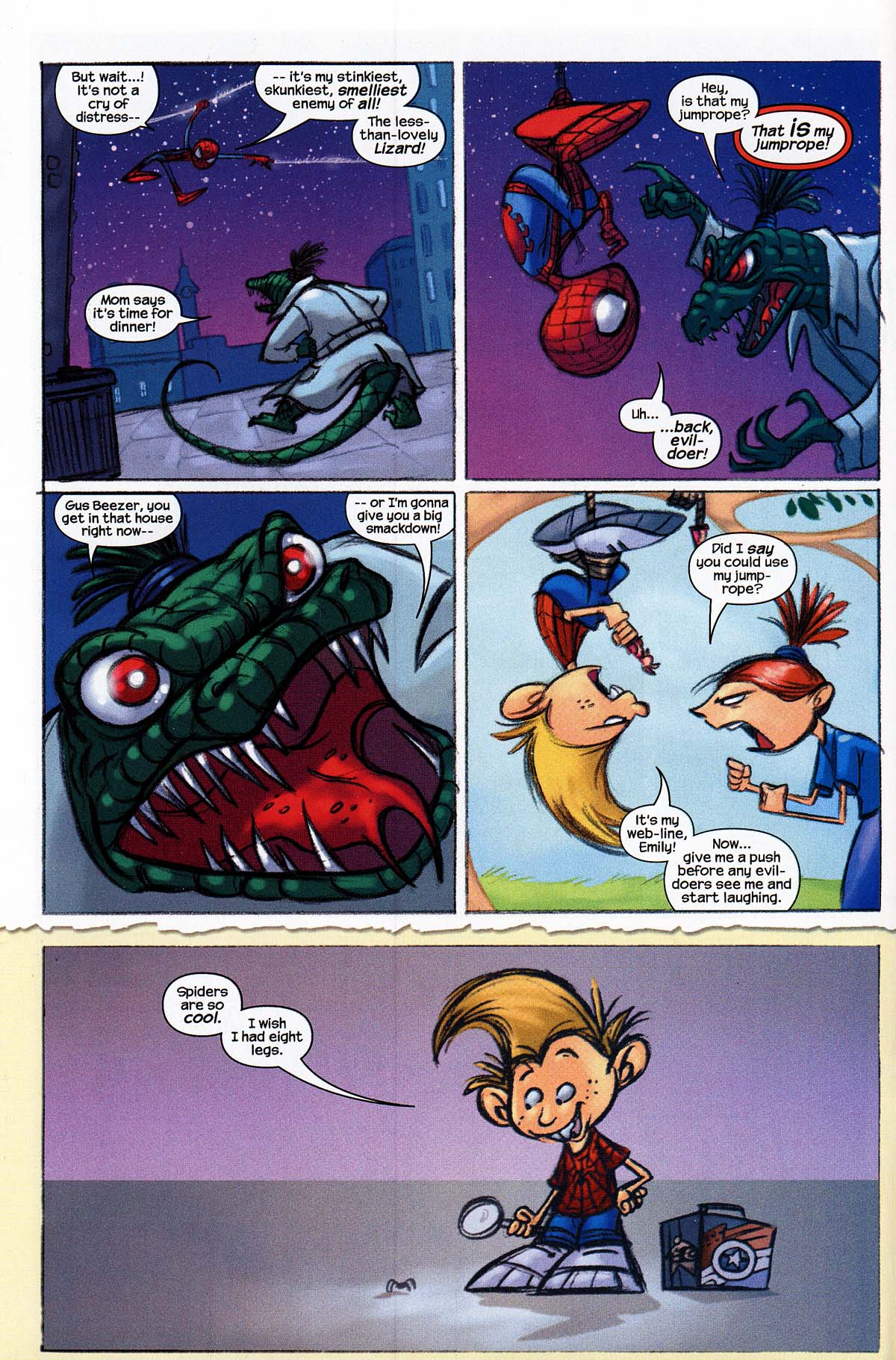 Read online Marvelous Adventures of Gus Beezer comic -  Issue # Spider-Man - 5