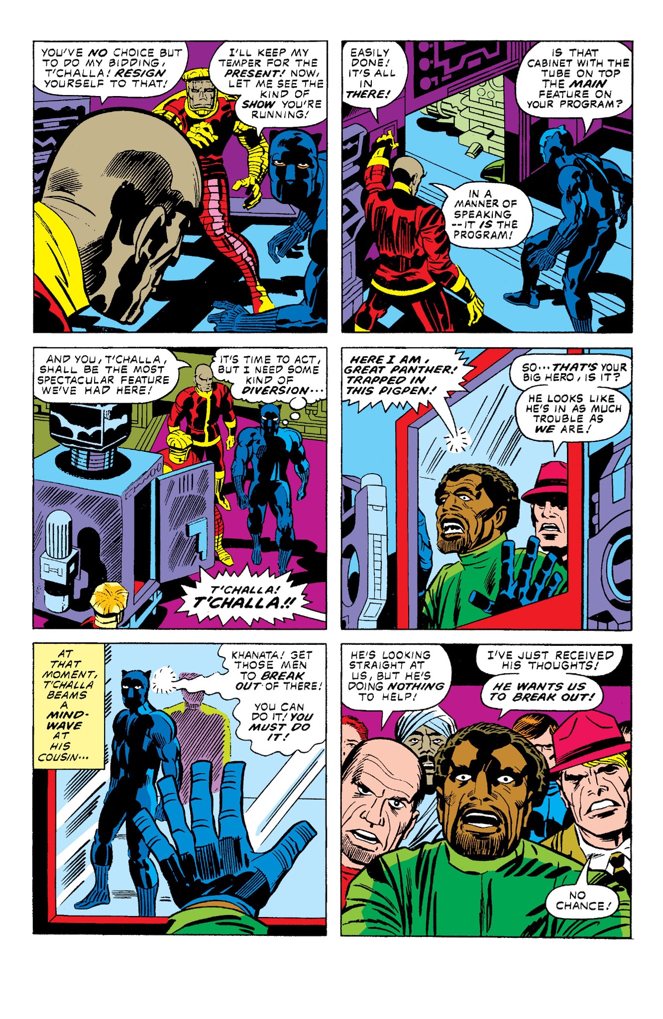 Read online Marvel Masterworks: The Black Panther comic -  Issue # TPB 2 - 215