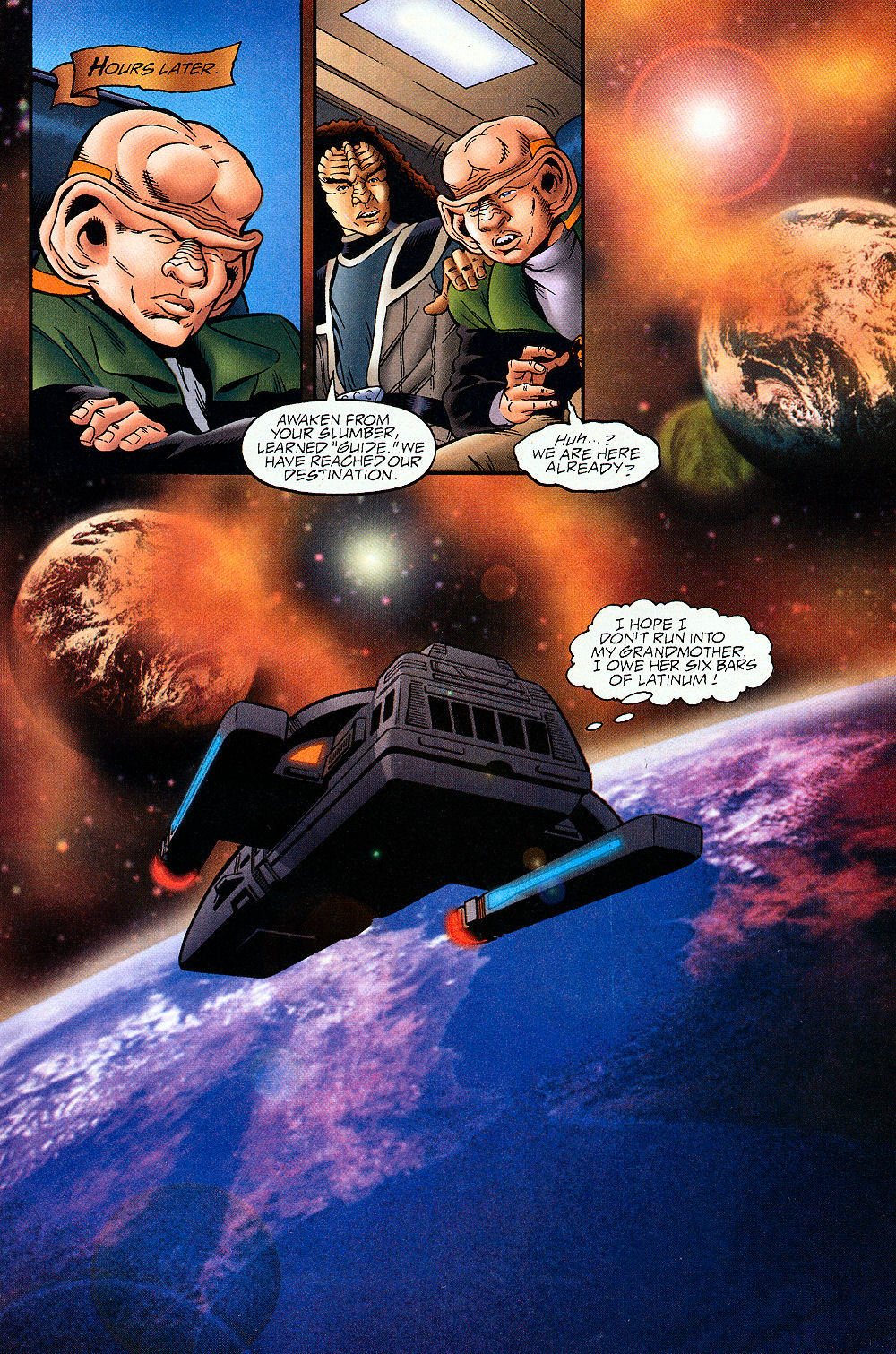 Read online Star Trek: Deep Space Nine: Celebrity Series comic -  Issue #2 - 9