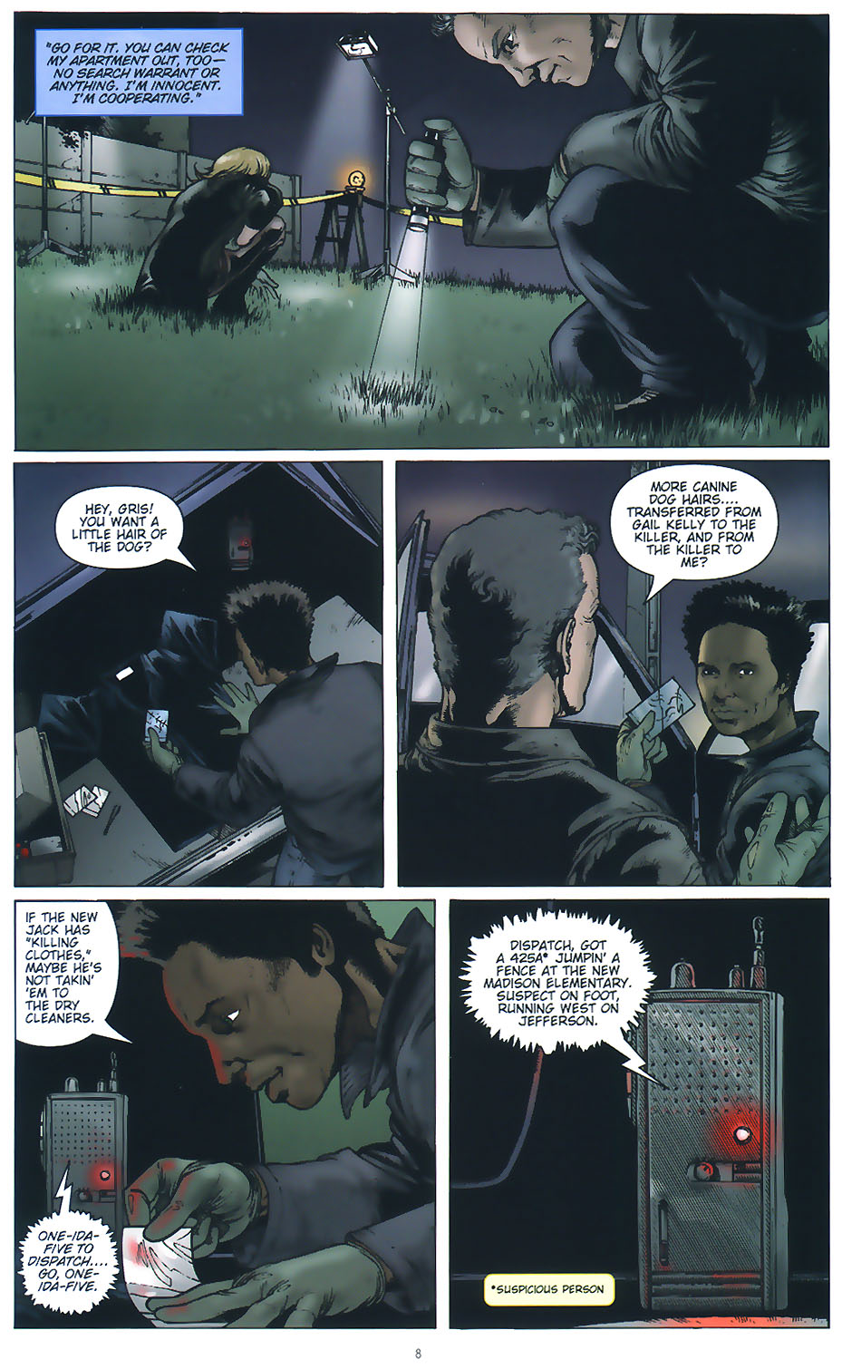 Read online CSI: Crime Scene Investigation comic -  Issue #4 - 10