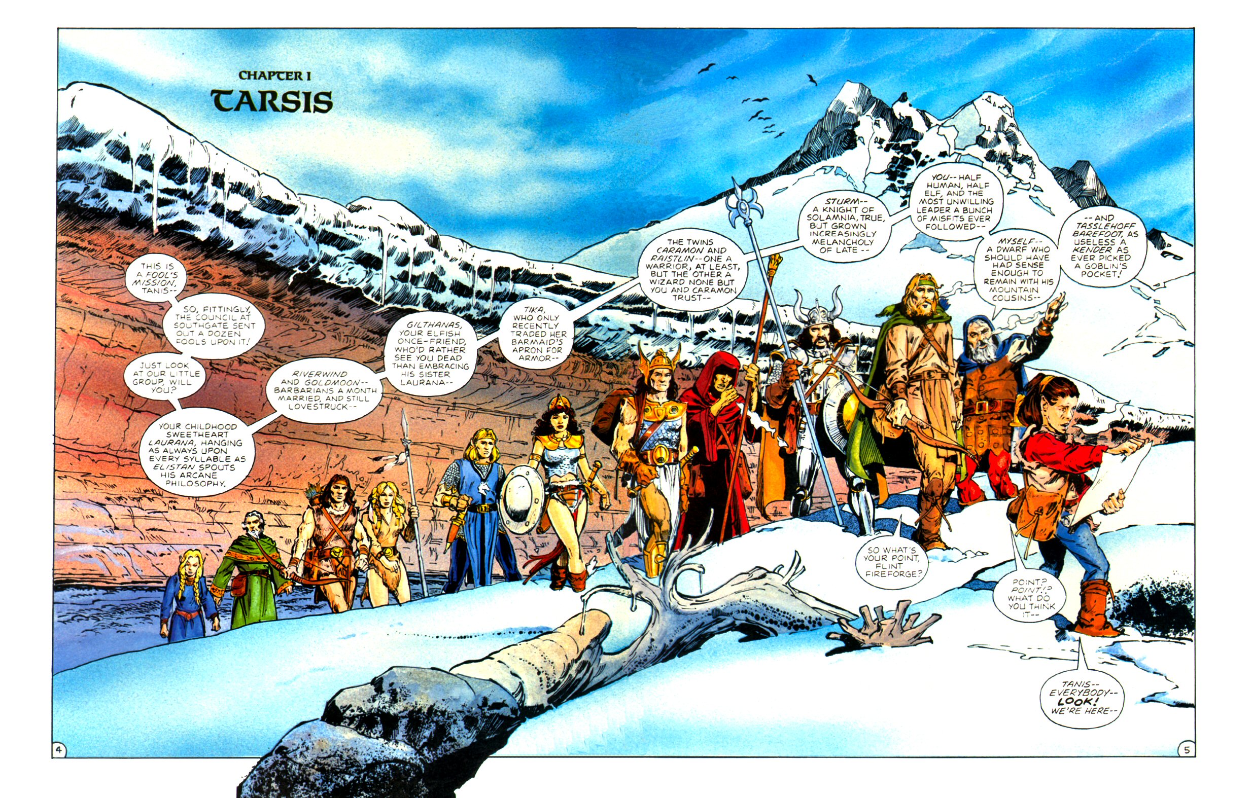 Read online Dragonlance Saga comic -  Issue #3 - 8