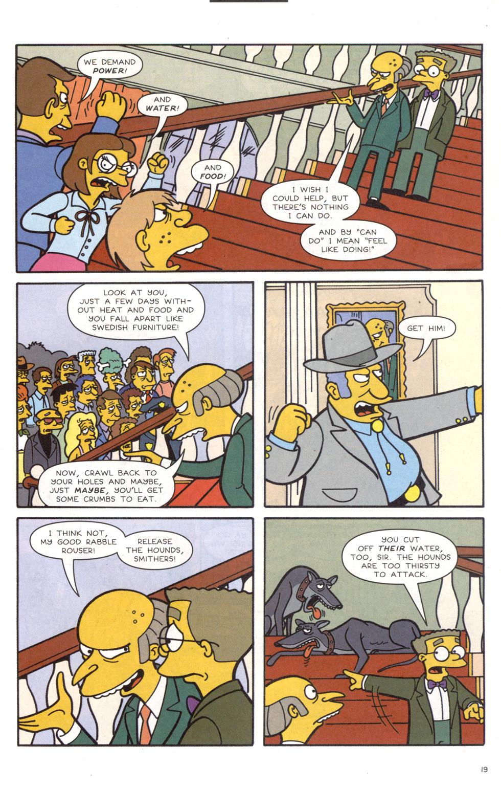 Read online Simpsons Comics comic -  Issue #91 - 20
