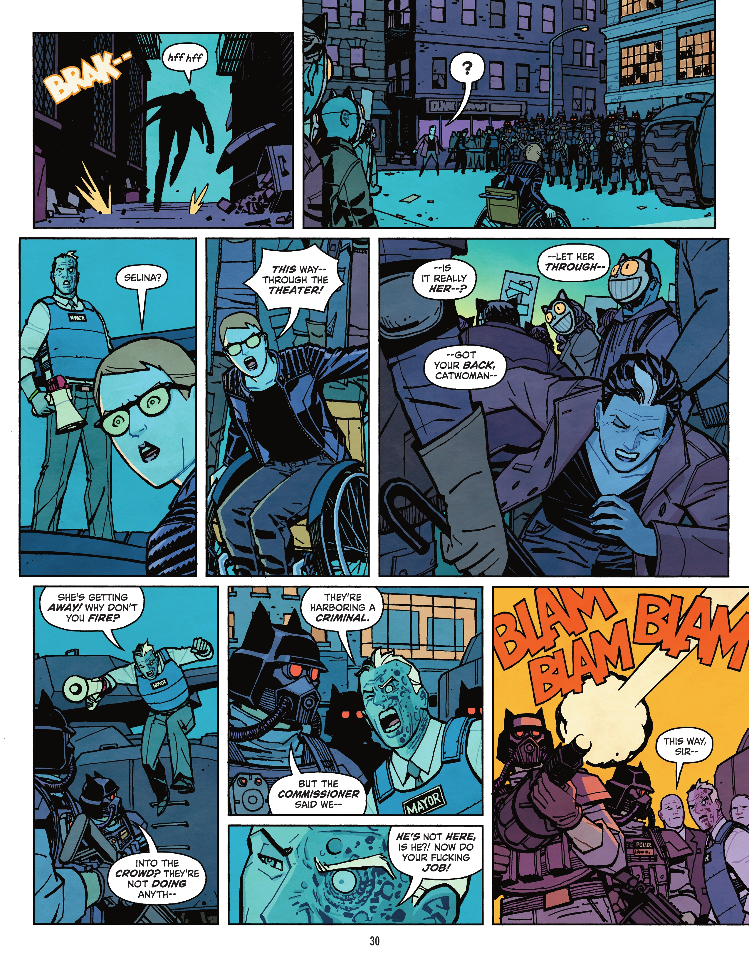 Read online Catwoman: Lonely City comic -  Issue #3 - 32
