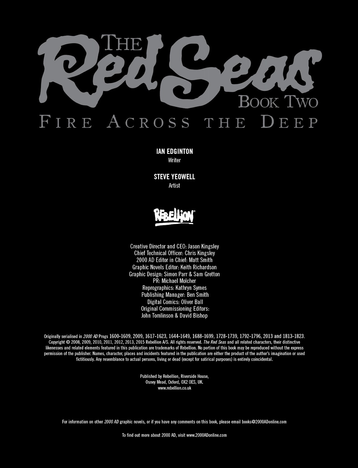 The Red Seas issue 2 - Page 3