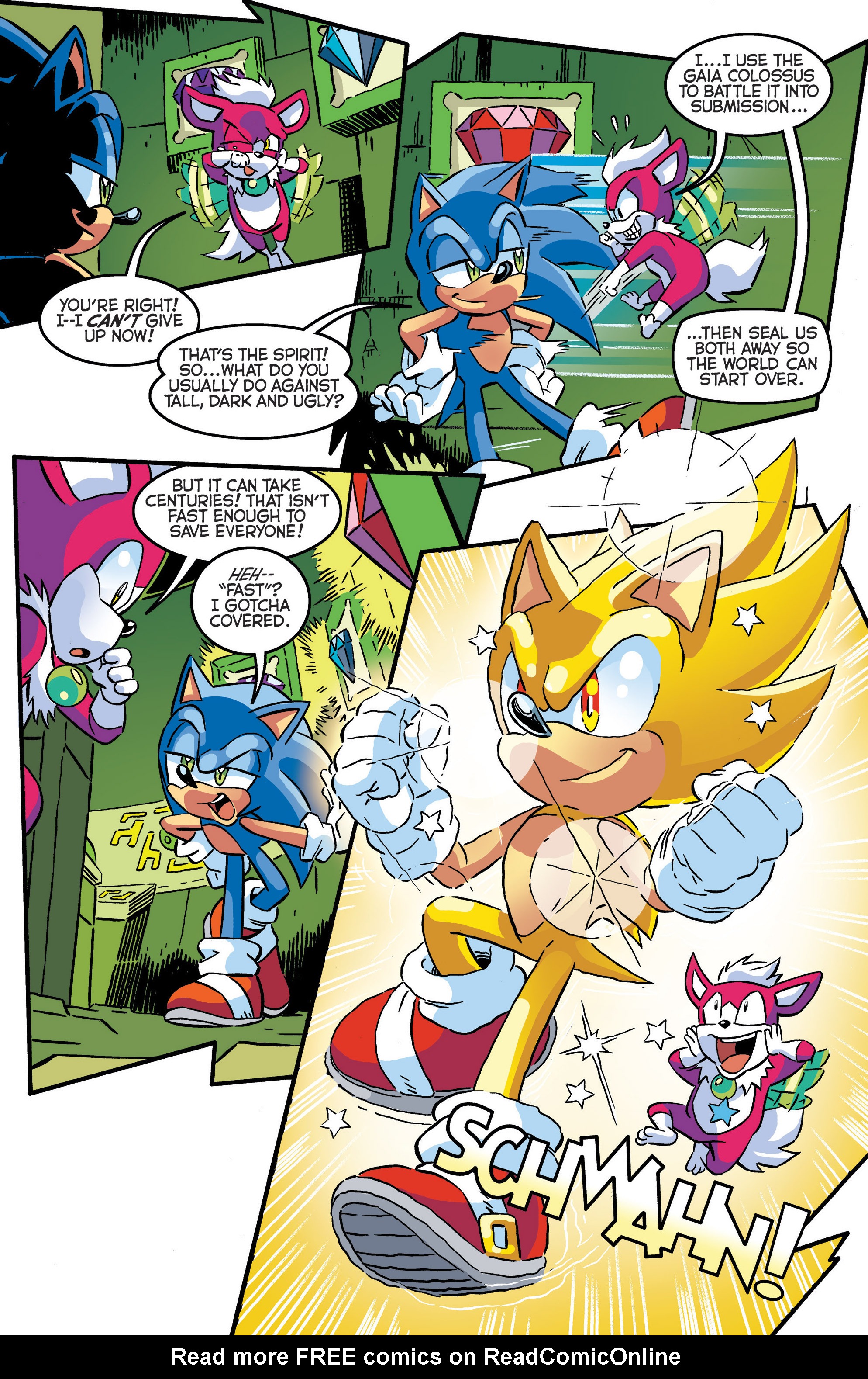 Read online Sonic The Hedgehog comic -  Issue #286 - 21