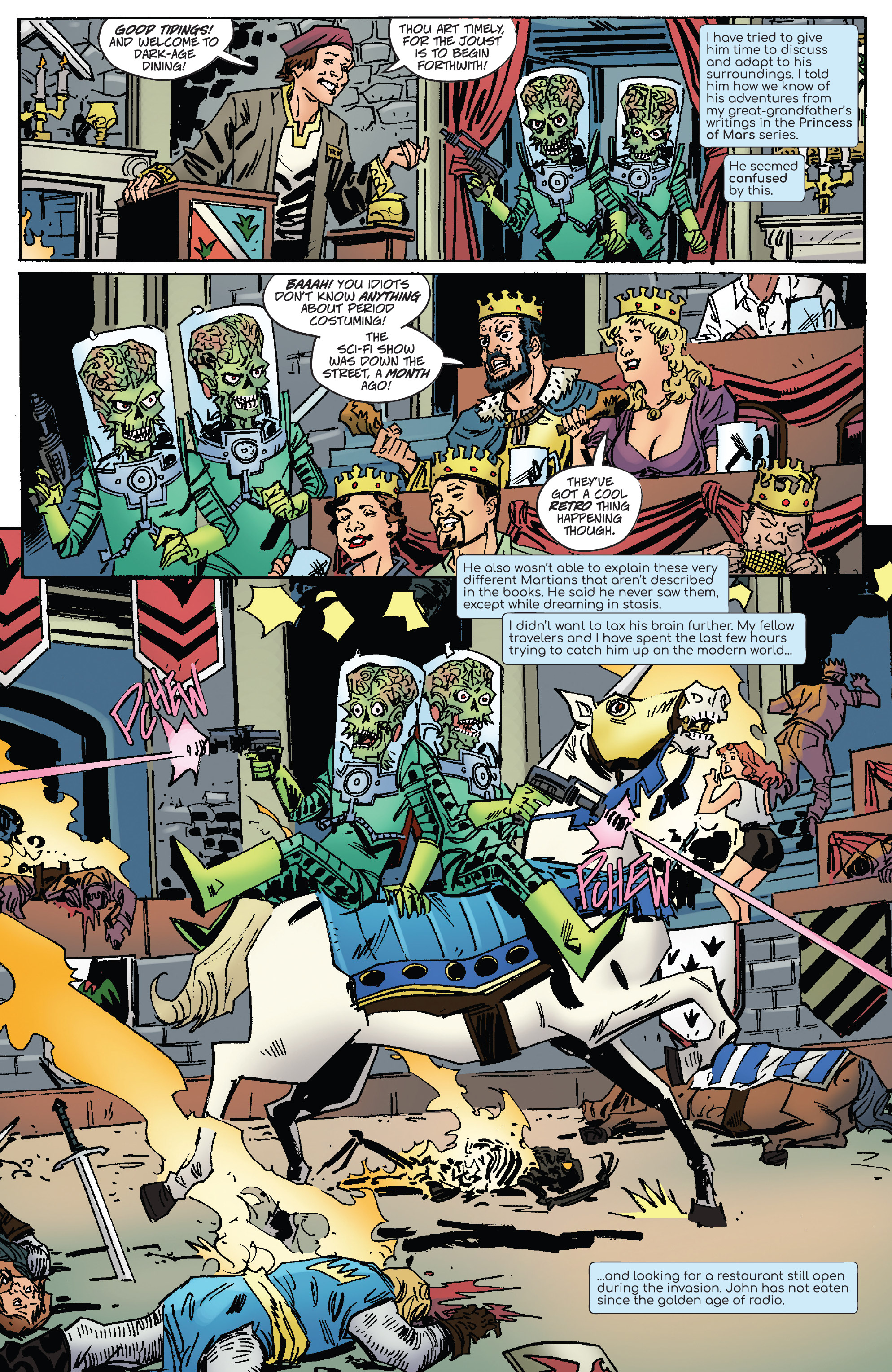 Read online Warlord of Mars Attacks comic -  Issue #3 - 8