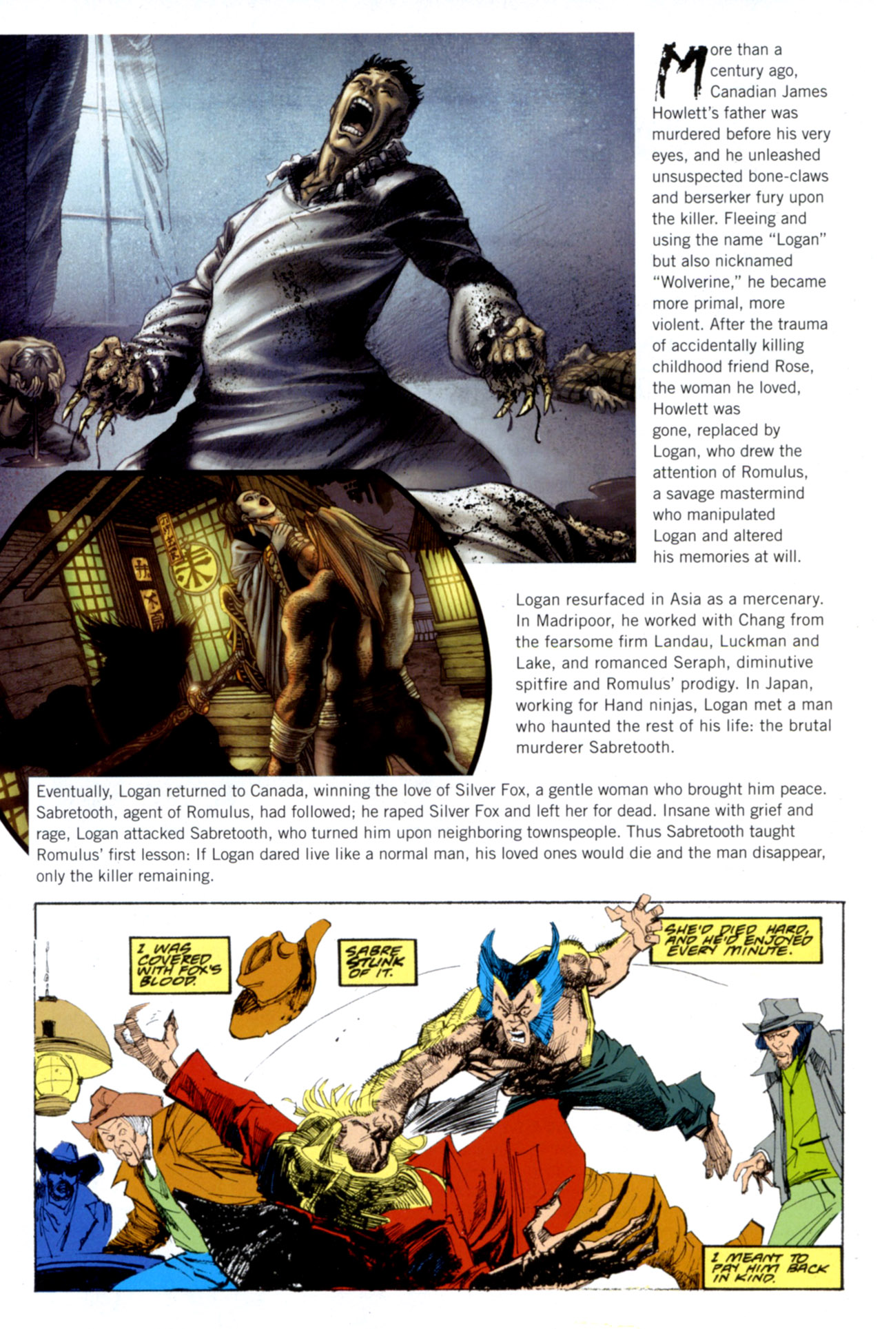Read online Wolverine Saga (2009) comic -  Issue # Full - 3