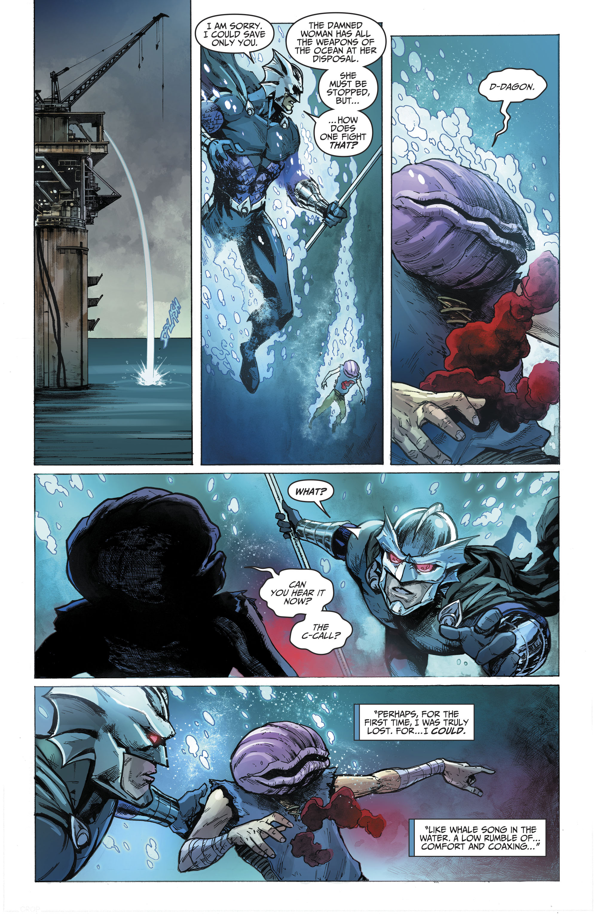 Read online Ocean Master: Year of the Villain comic -  Issue # Full - 16