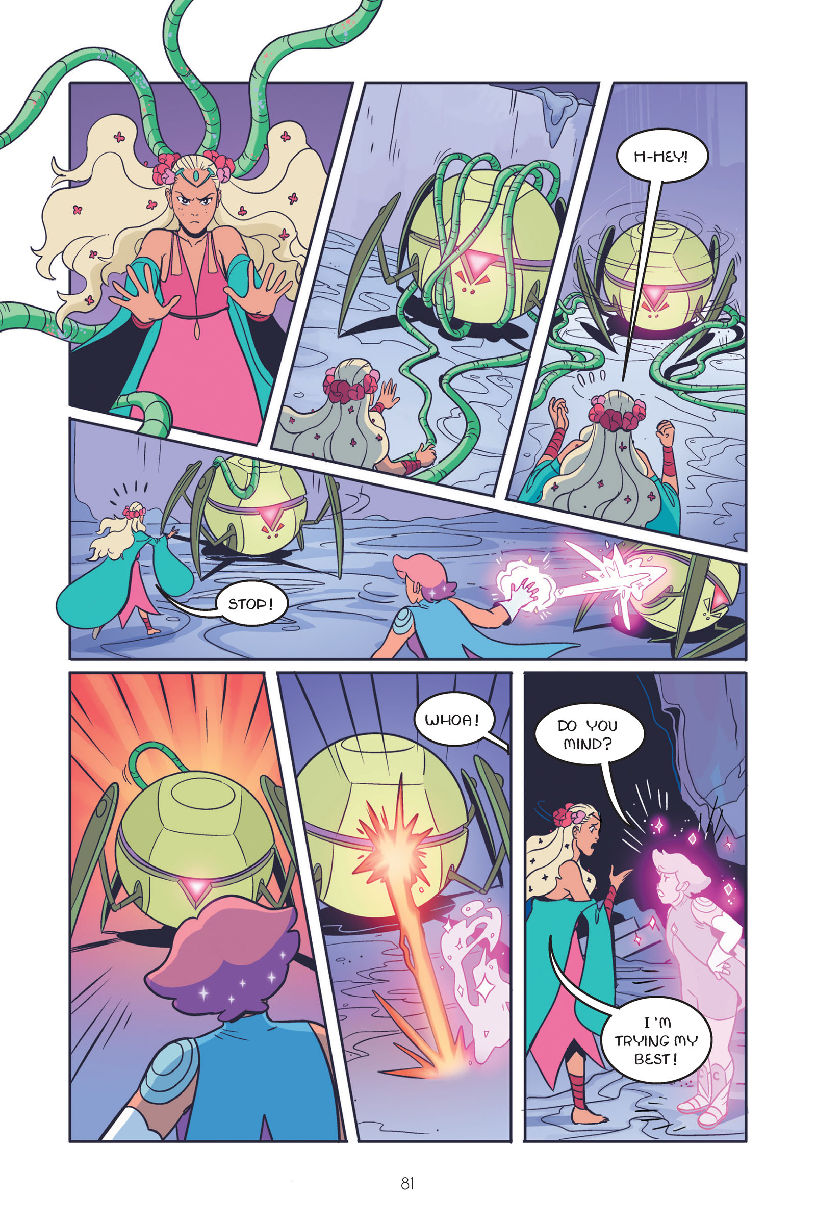 Read online She-Ra and the Princesses of Power: Legend of the Fire Princess comic -  Issue # TPB - 83