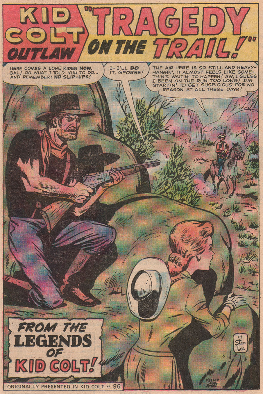 Read online Kid Colt Outlaw comic -  Issue #203 - 24
