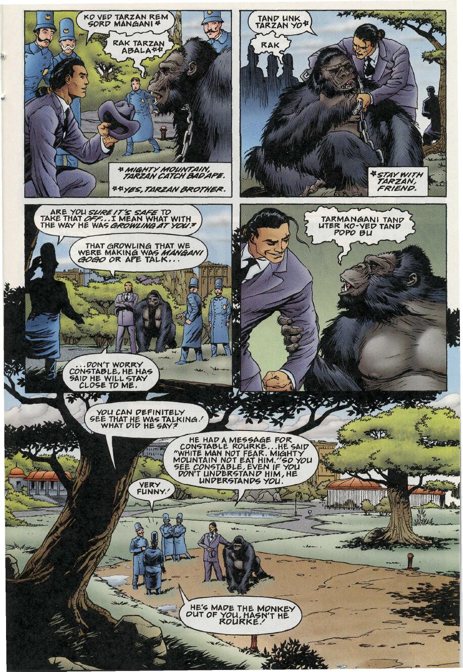 Read online Tarzan (1996) comic -  Issue #15 - 23