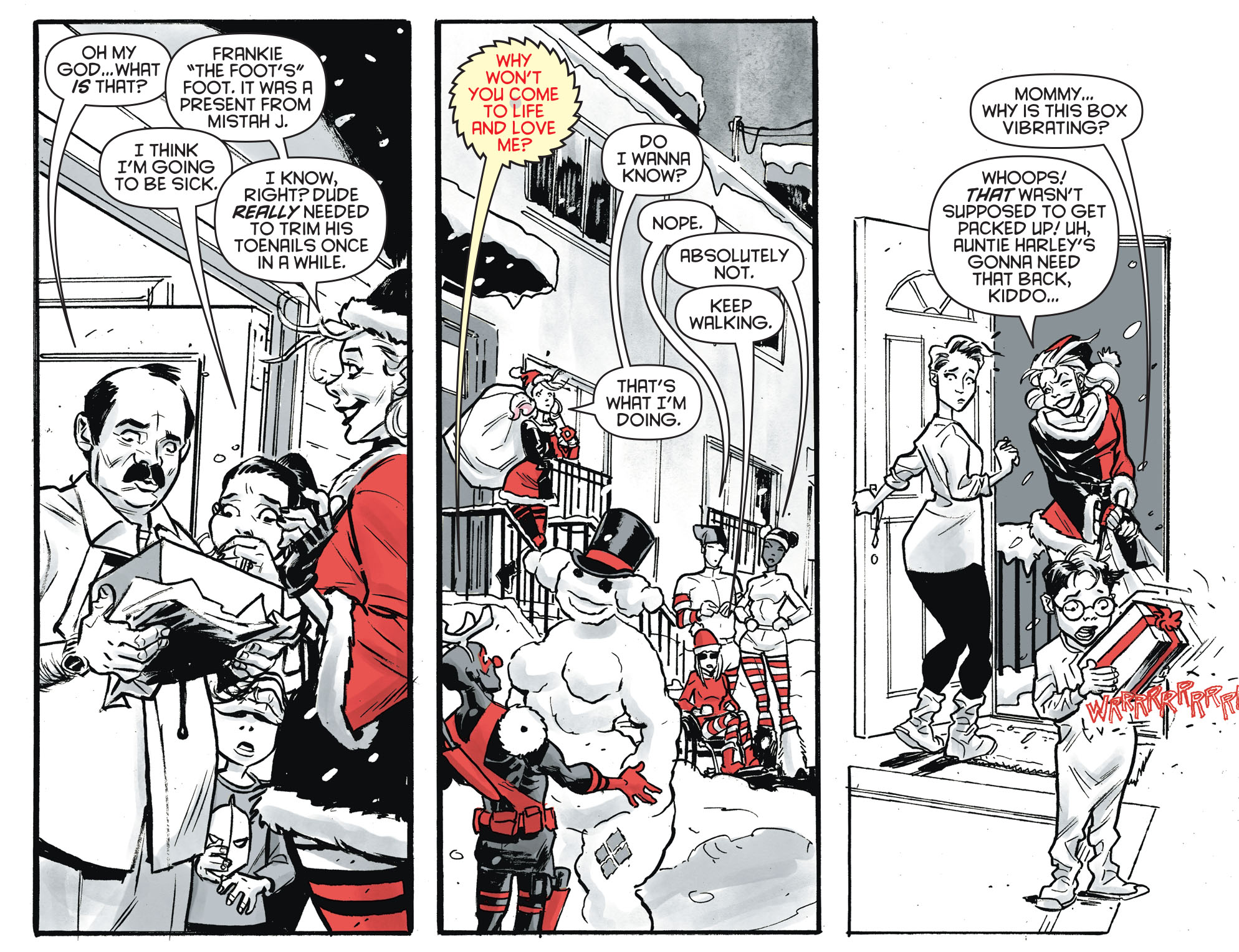 Read online Harley Quinn Black   White   Red comic -  Issue #16 - 21