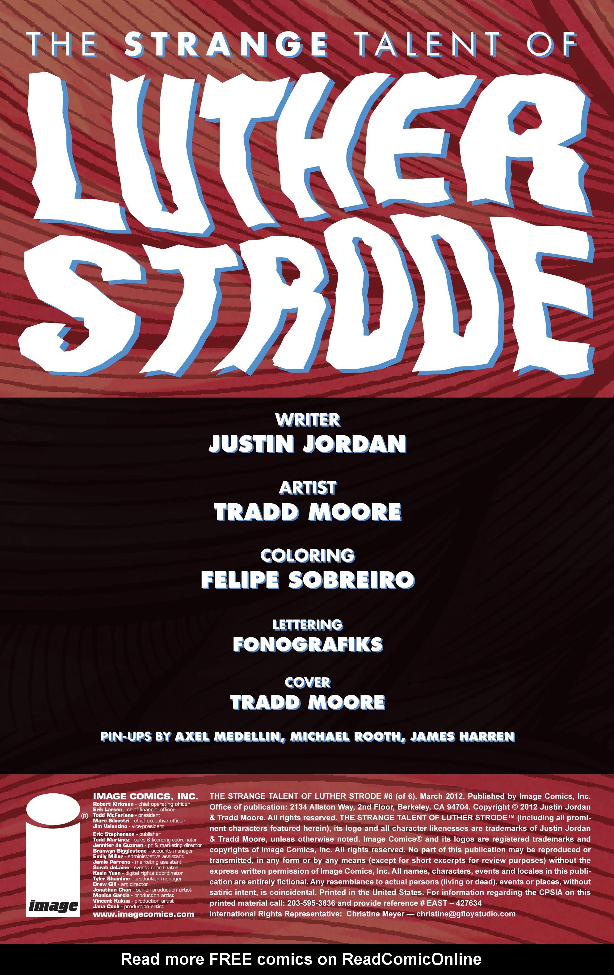 Read online The Strange Talent of Luther Strode comic -  Issue #6 - 2