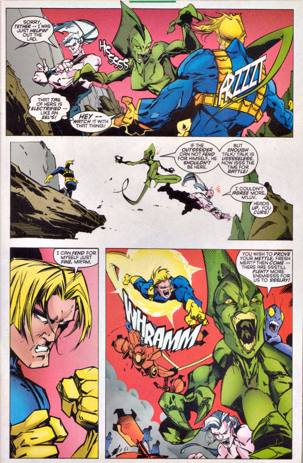 Read online X-Men Annual comic -  Issue #21 - 7