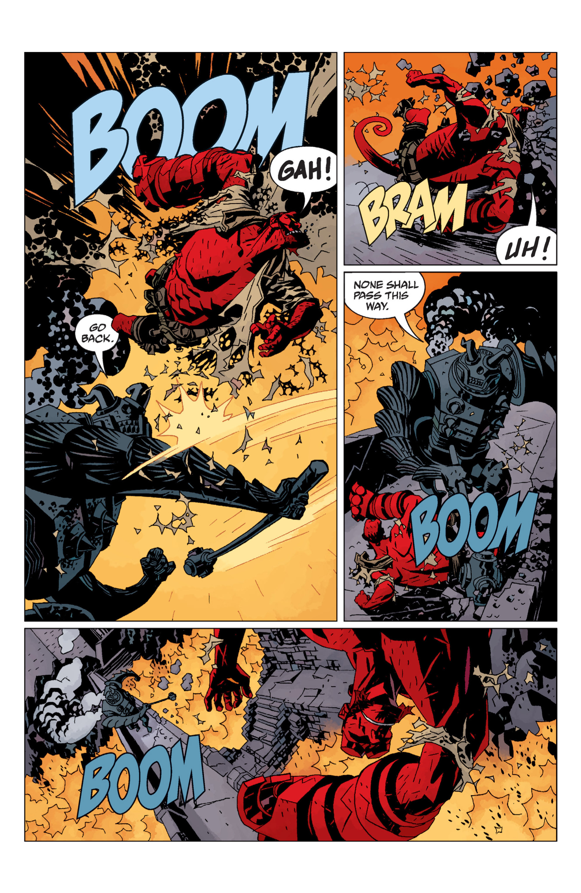 Read online Hellboy comic -  Issue #9 - 102